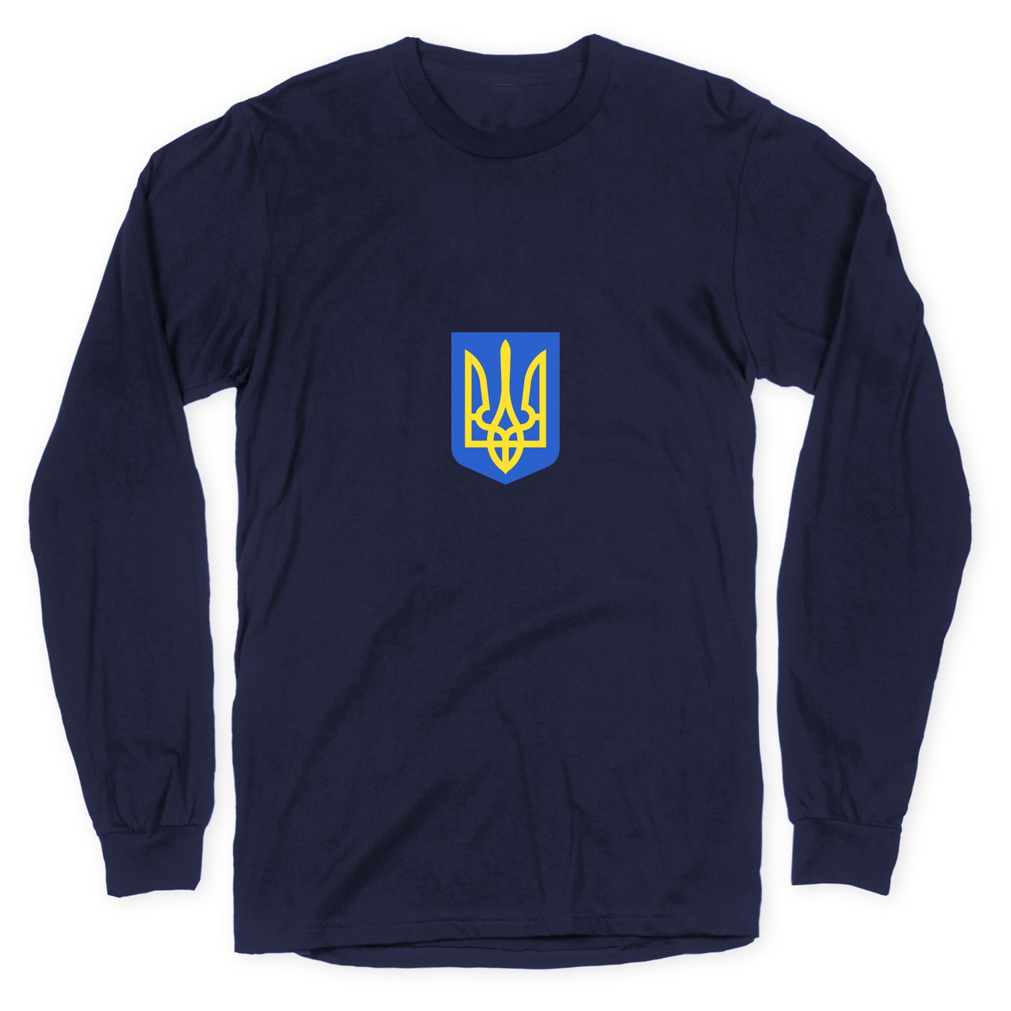 Zelensky Ukraine Trident Longsleeve Tee