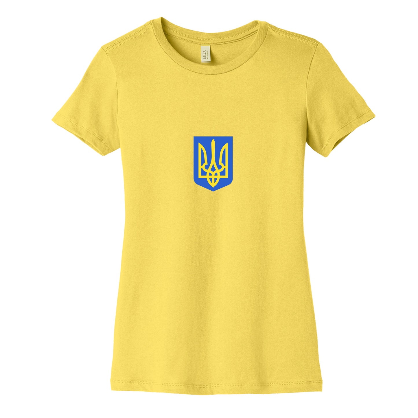Zelensky Ukraine Trident Womens Cotton Tee