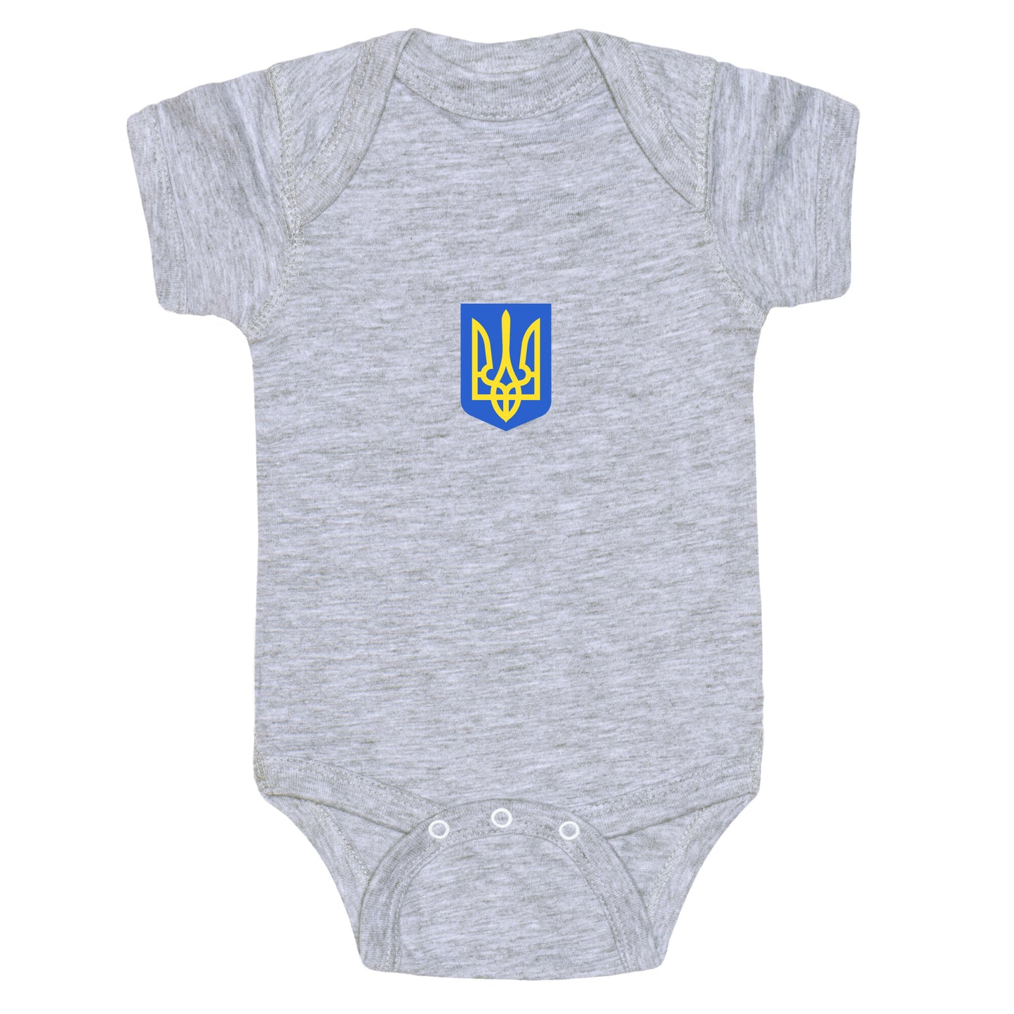 Zelensky Ukraine Trident Baby One-Piece