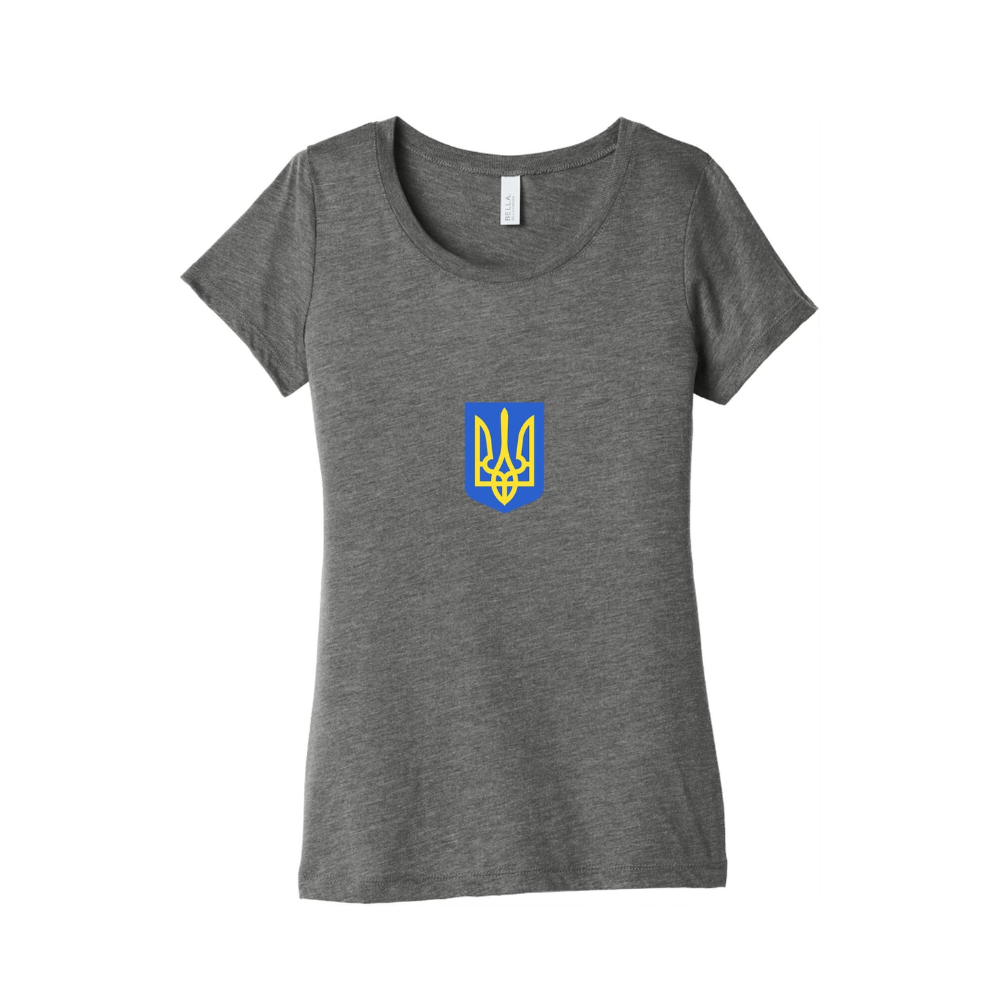 Zelensky Ukraine Trident Womens Triblend Tee