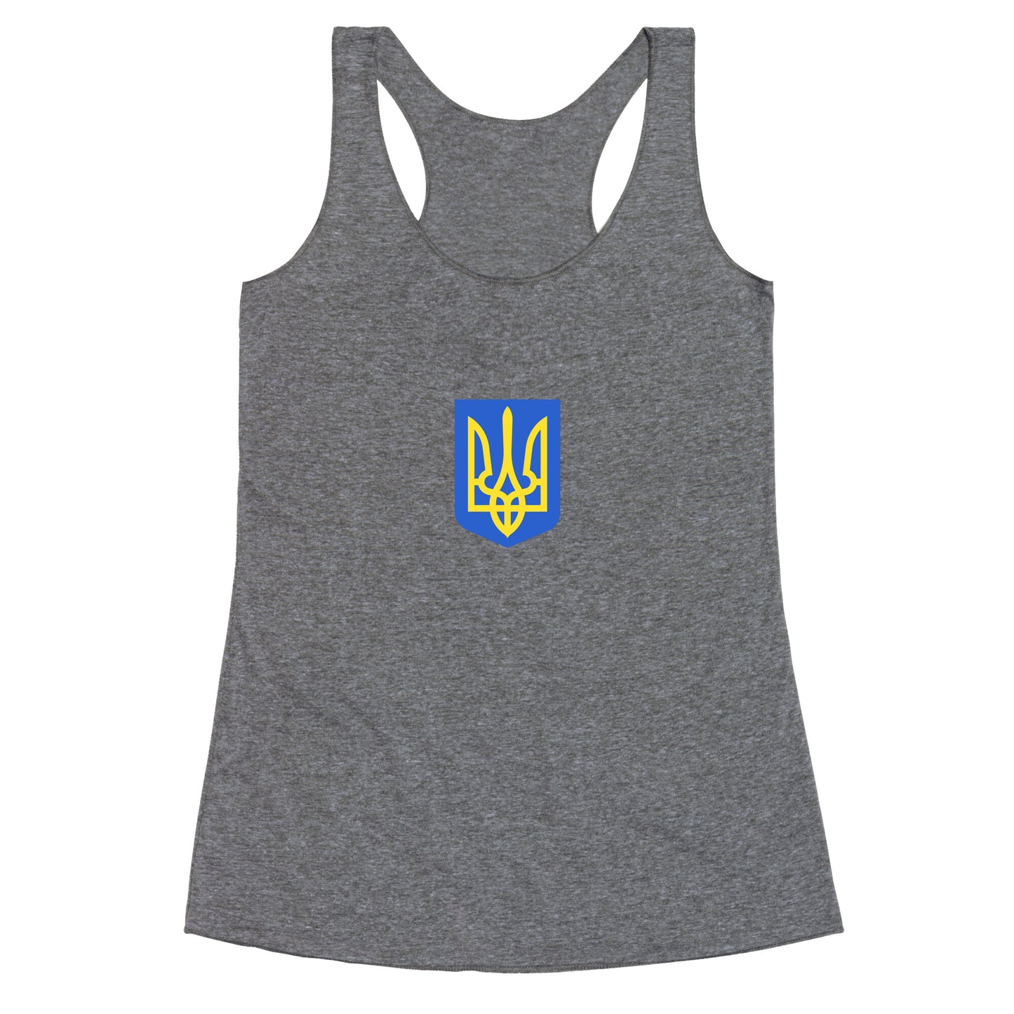 Zelensky Ukraine Trident Racerback Tank