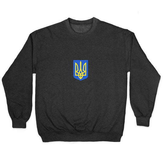 Zelensky Ukraine Trident Crewneck Sweatshirt