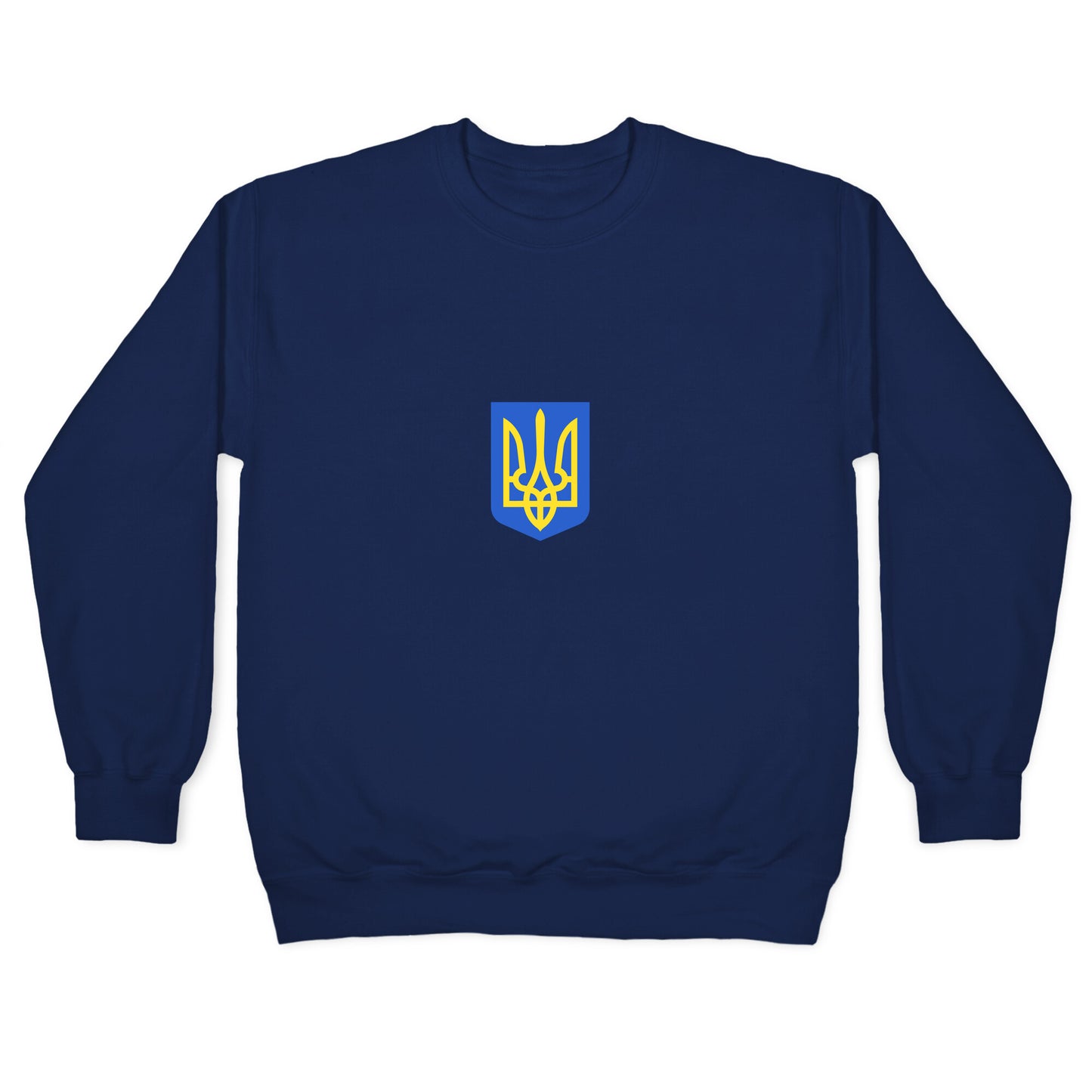 Zelensky Ukraine Trident Crewneck Sweatshirt