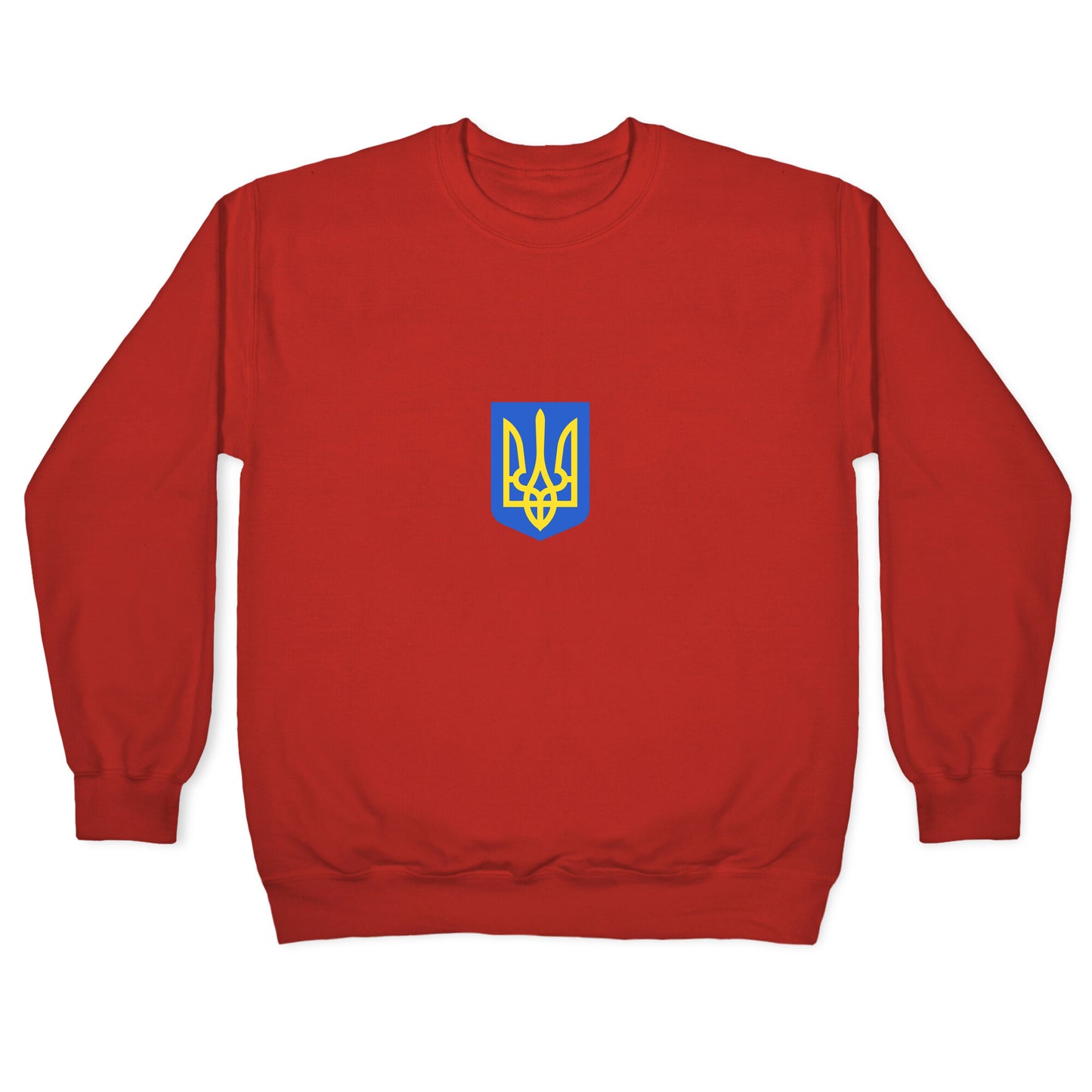 Zelensky Ukraine Trident Crewneck Sweatshirt