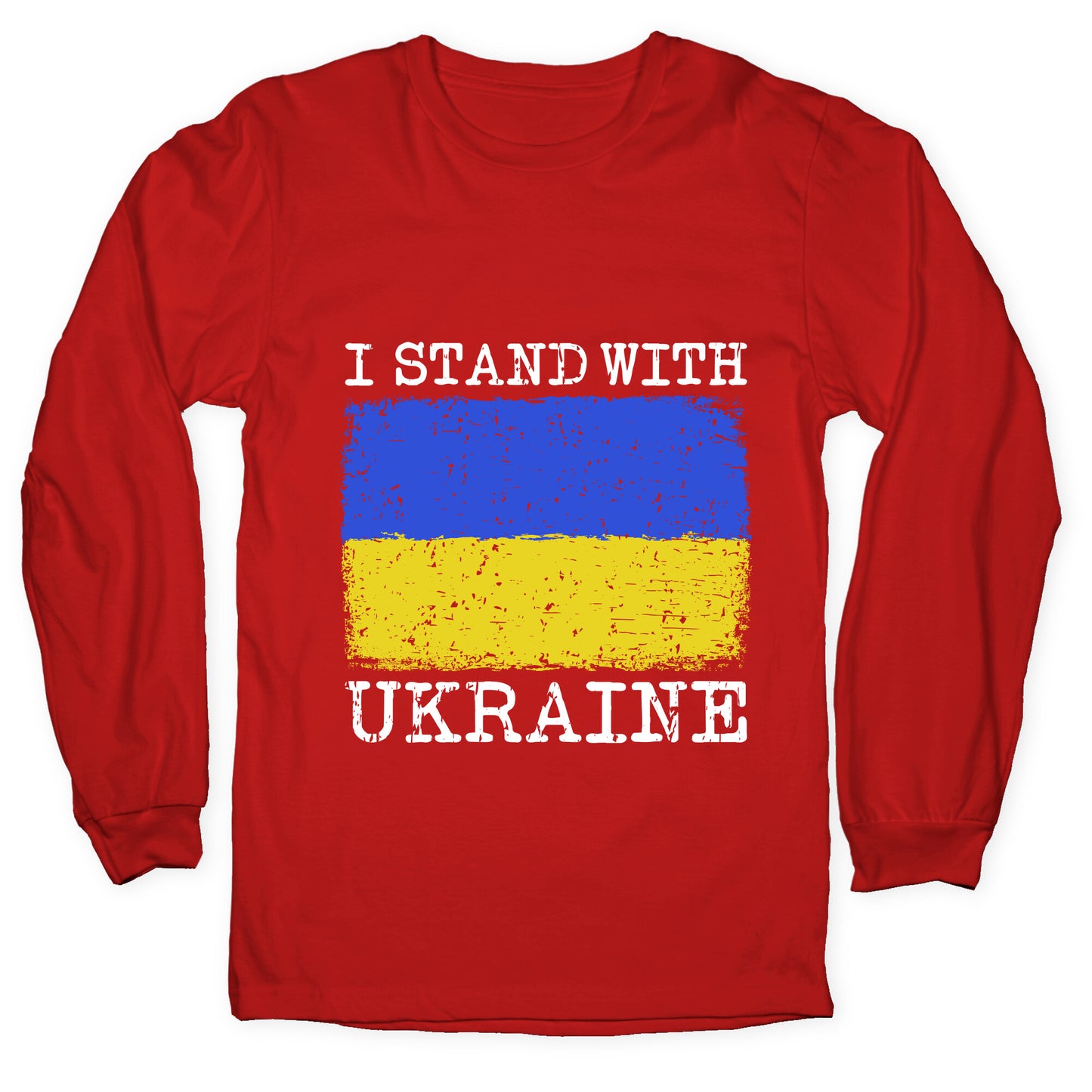 I Stand With Ukraine Longsleeve Tee