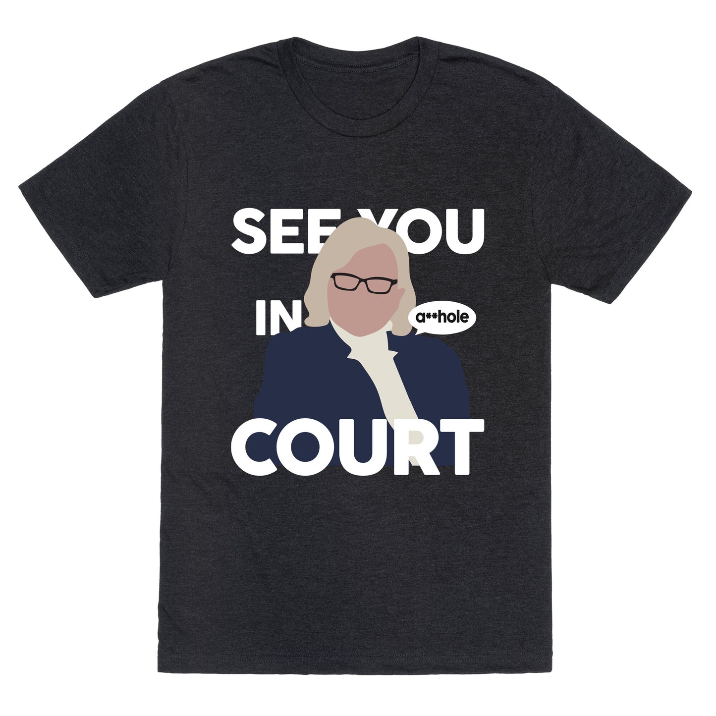 See You In Court Governor Janet Mills Unisex Triblend Tee