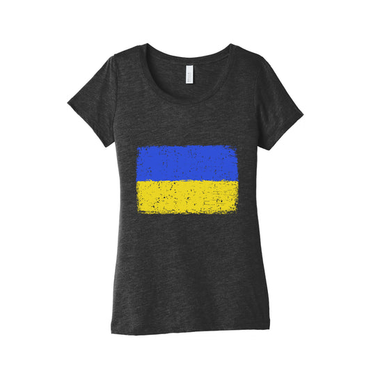 Ukrainian Pride Womens Triblend Tee