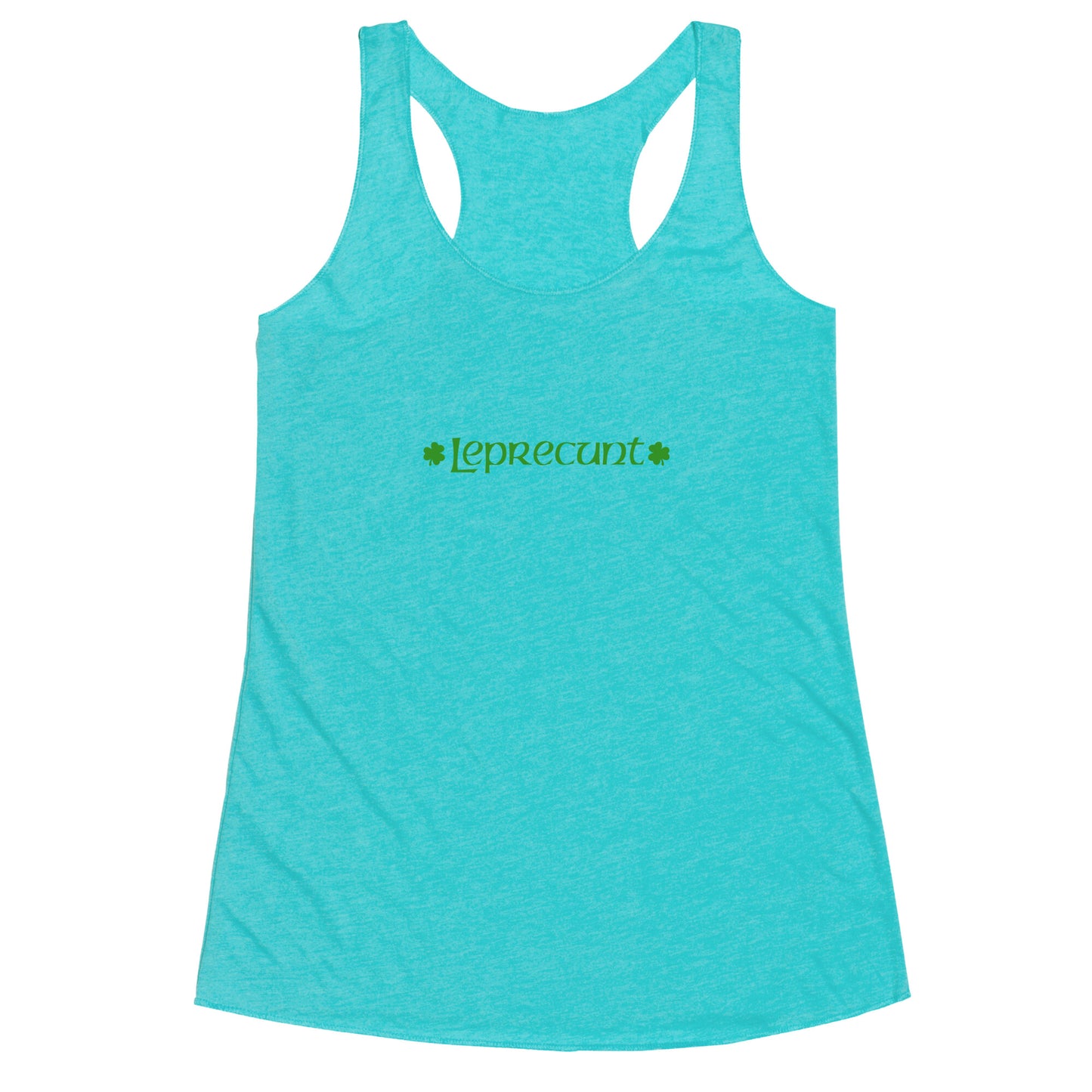 Leprecunt Racerback Tank