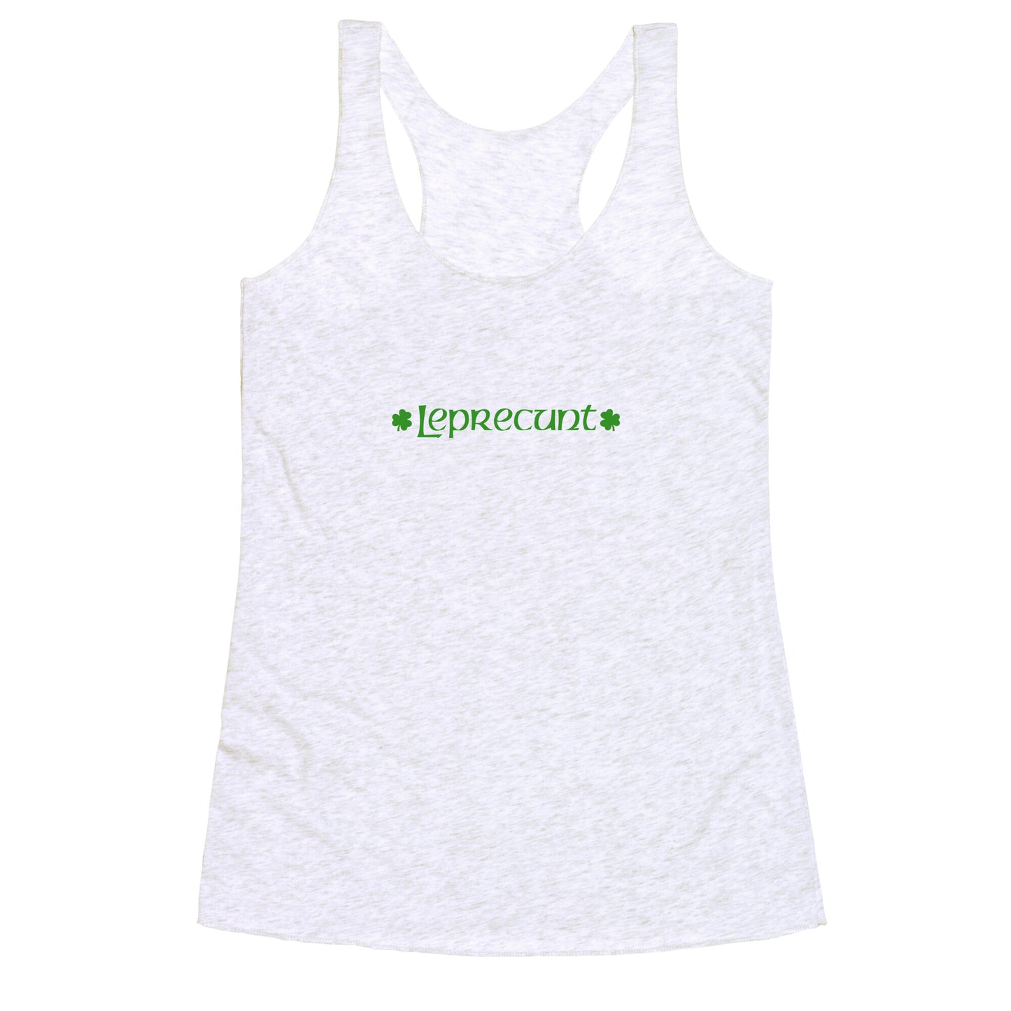 Leprecunt Racerback Tank