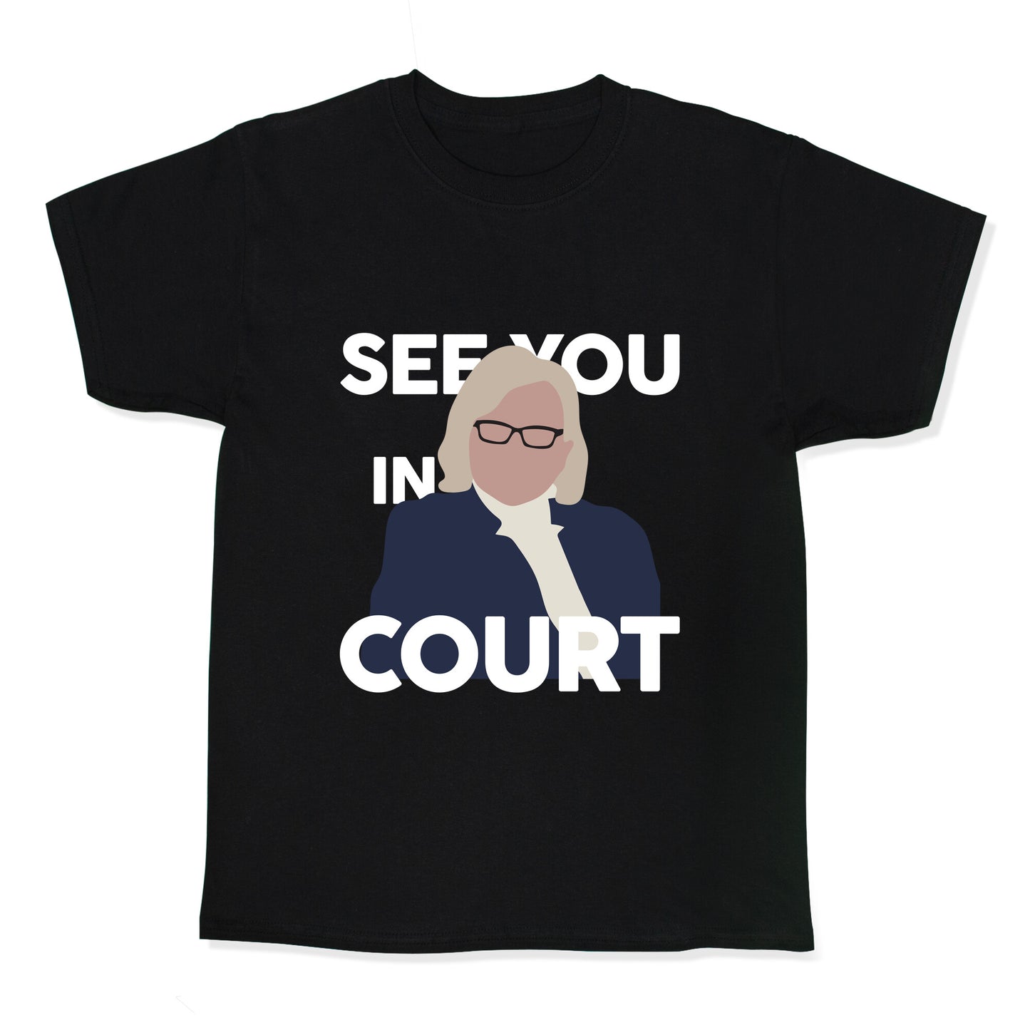 Governor Janet Mills See You In Court Kids Tee