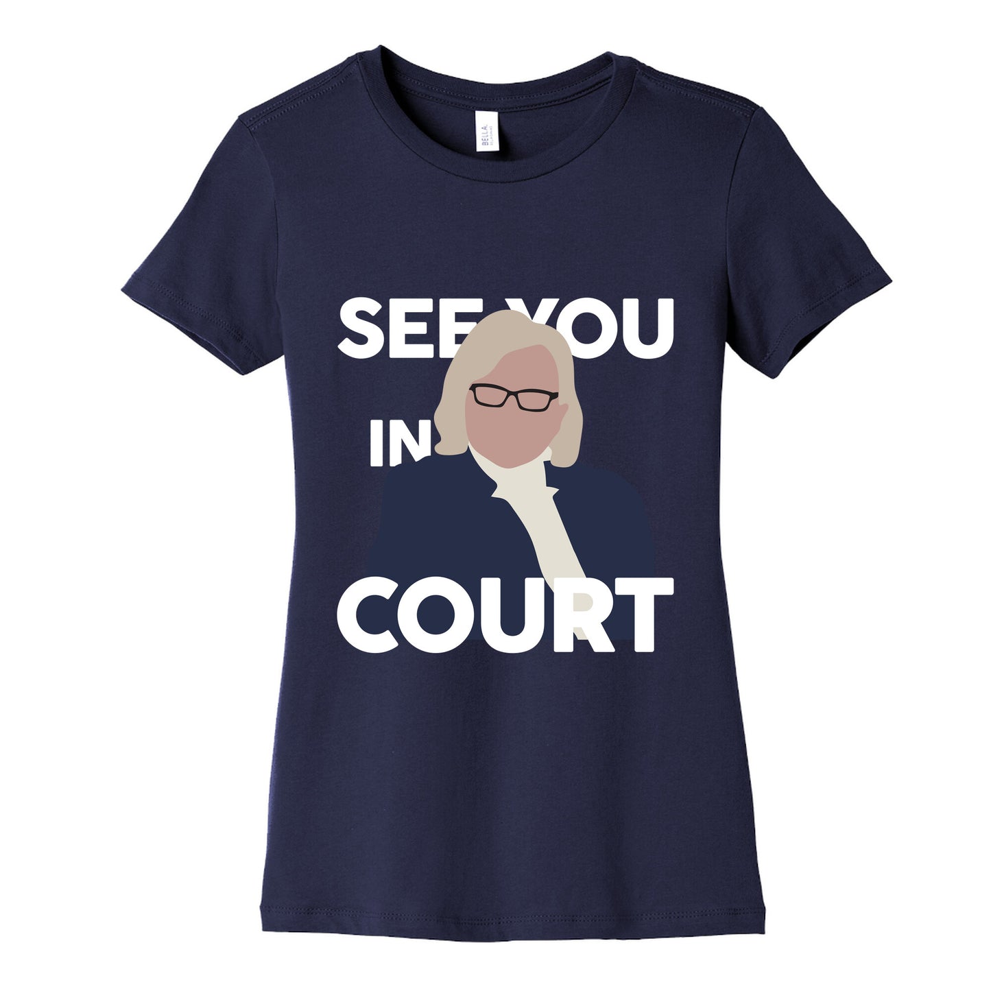 Governor Janet Mills See You In Court Womens Cotton Tee