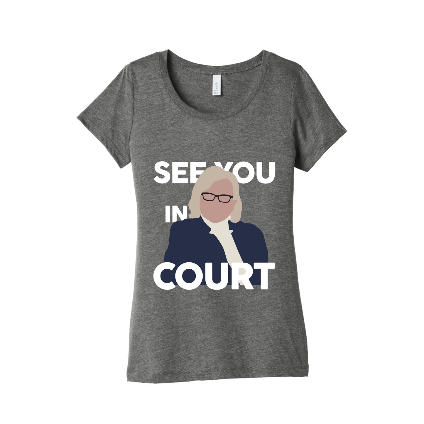 Governor Janet Mills See You In Court Womens Triblend Tee