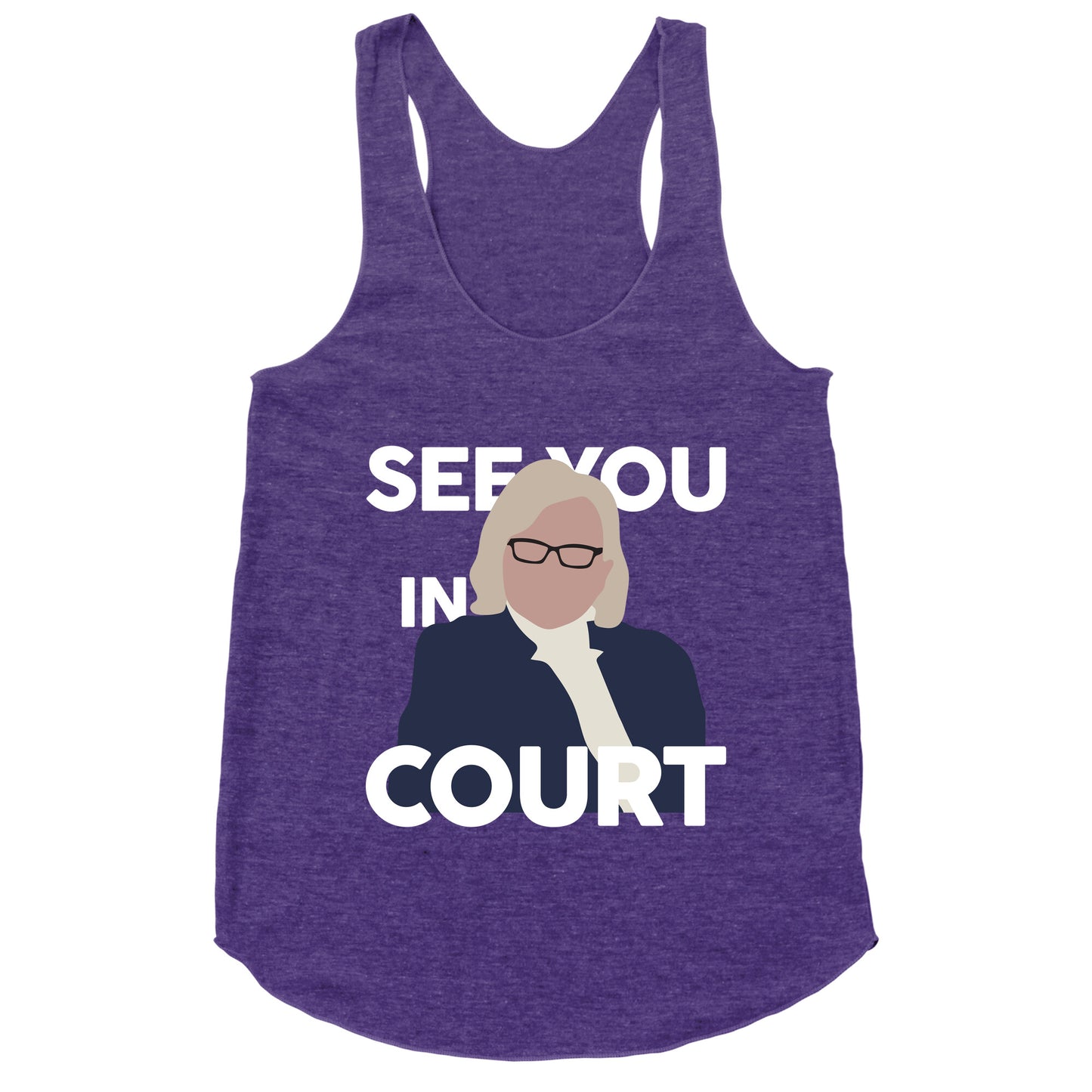Governor Janet Mills See You In Court Racerback Tank