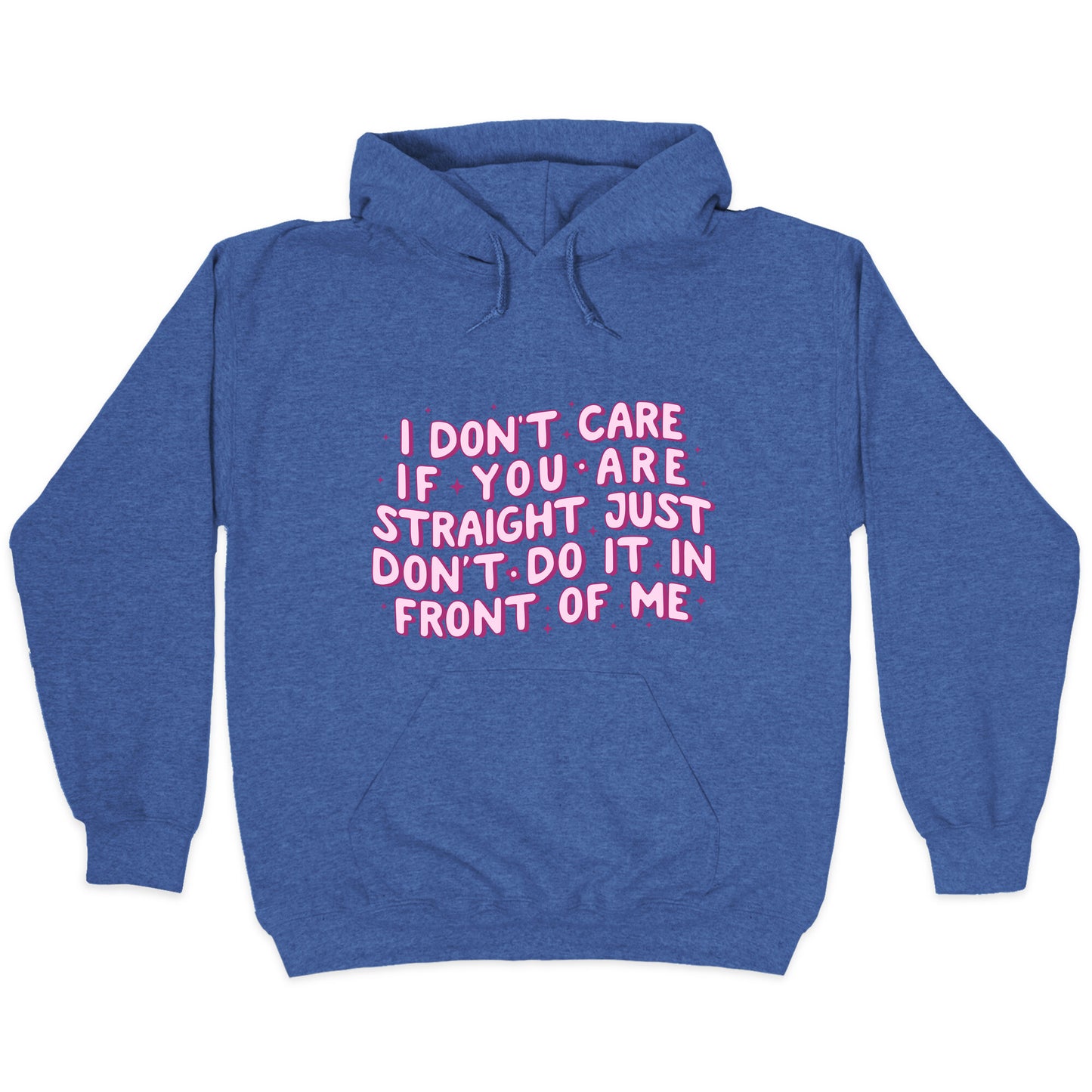 I Dont Care If You Are Straight Hoodie