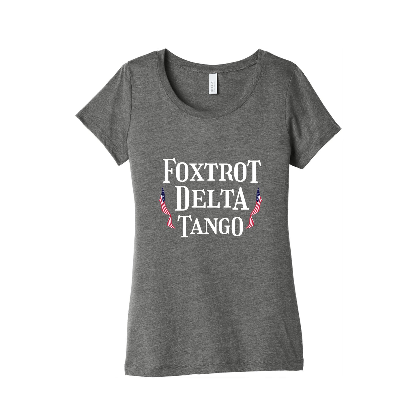 Foxtrot Delta Tango Womens Triblend Tee