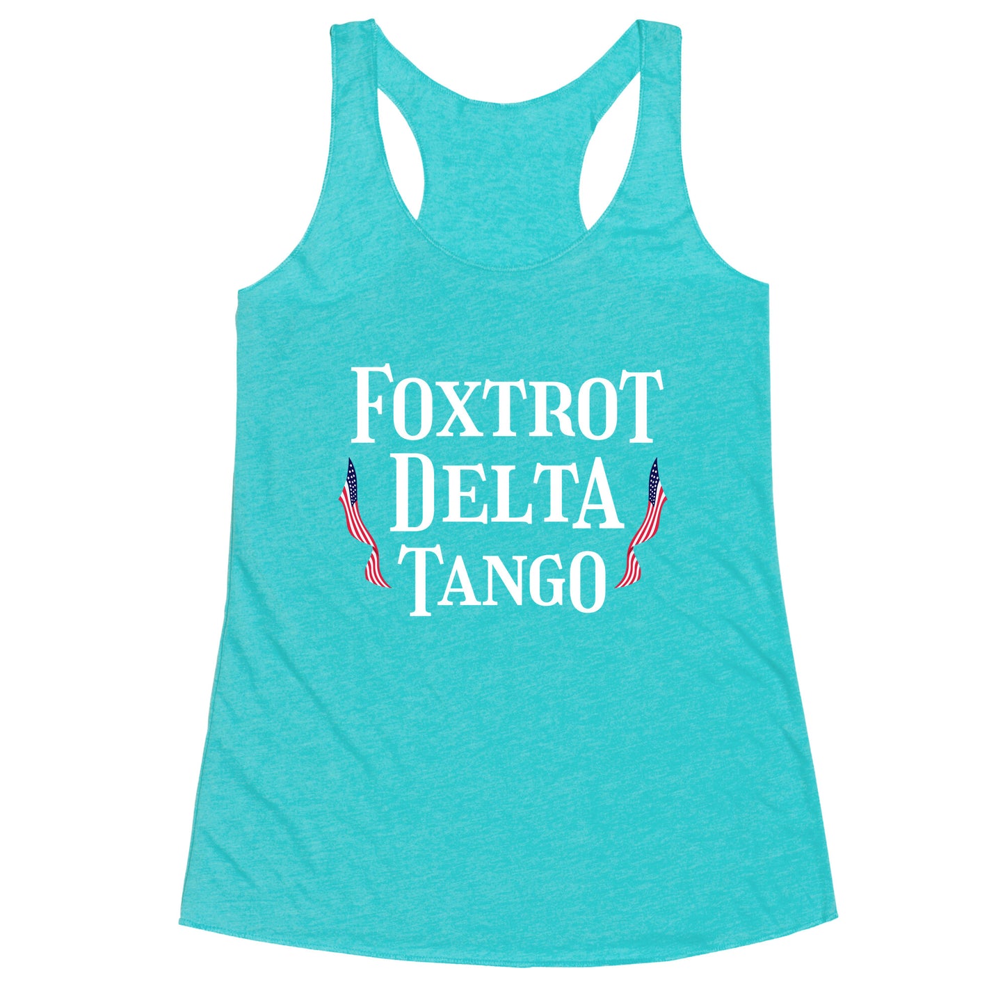 Foxtrot Delta Tango Racerback Tank