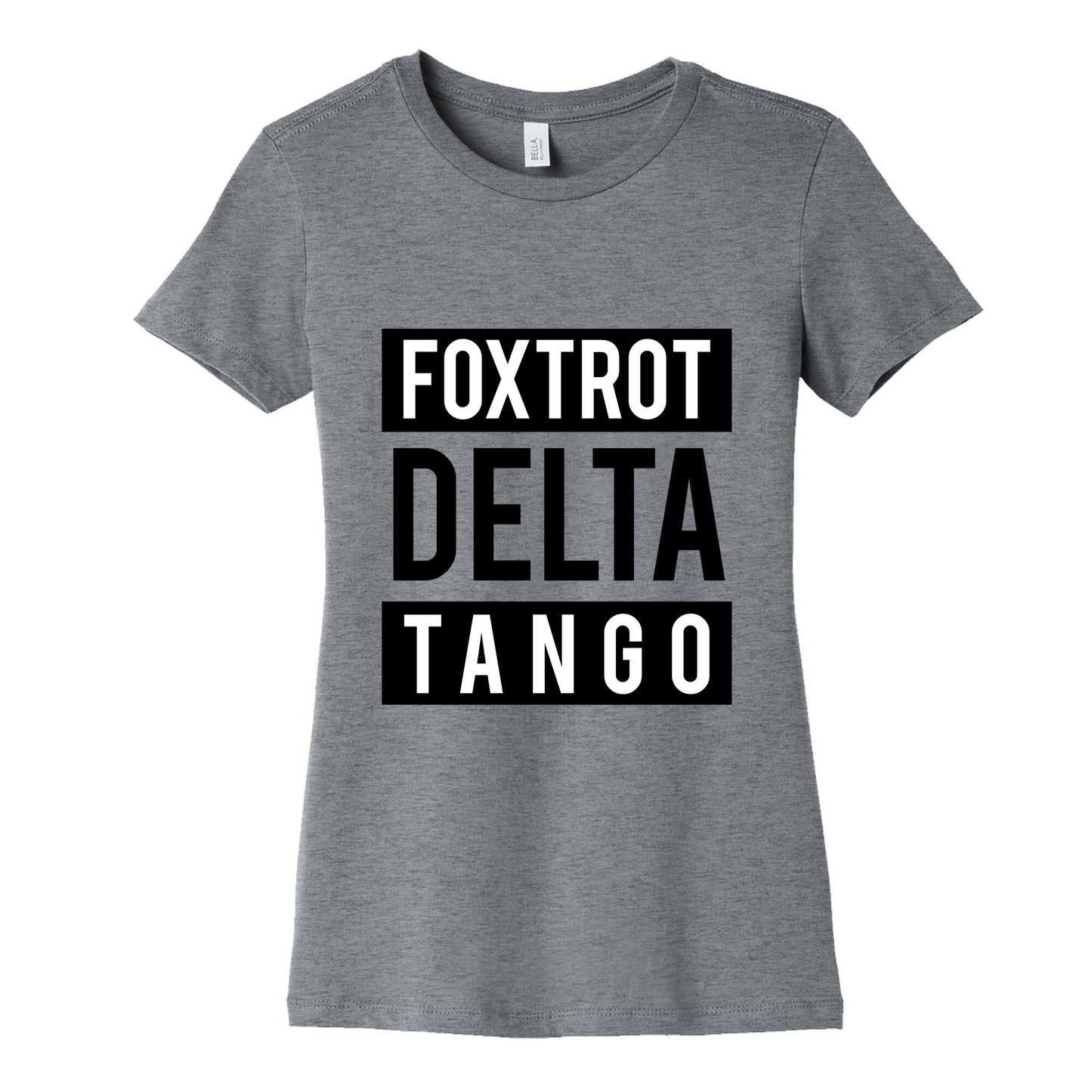 FDT Foxtrot Delta Tango Womens Cotton Tee