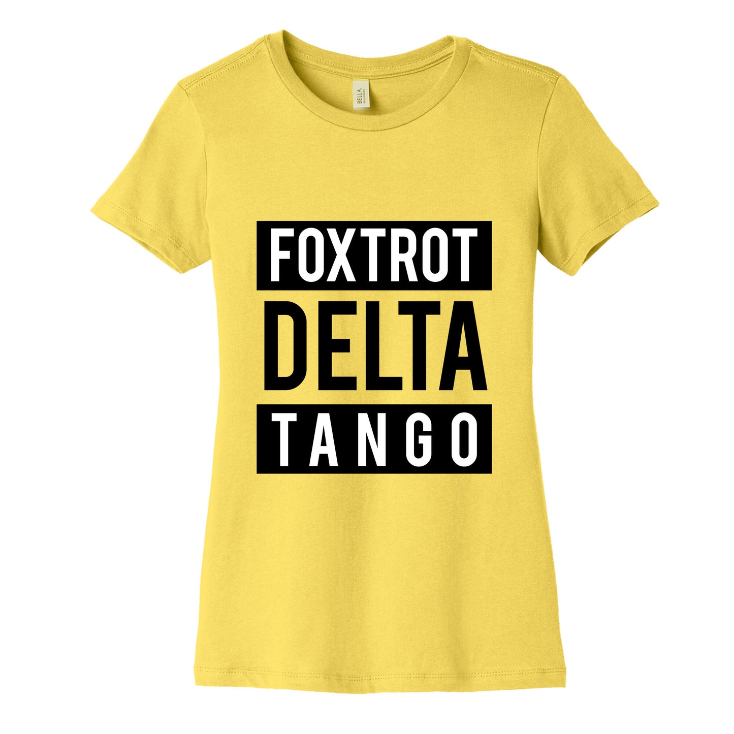 FDT Foxtrot Delta Tango Womens Cotton Tee