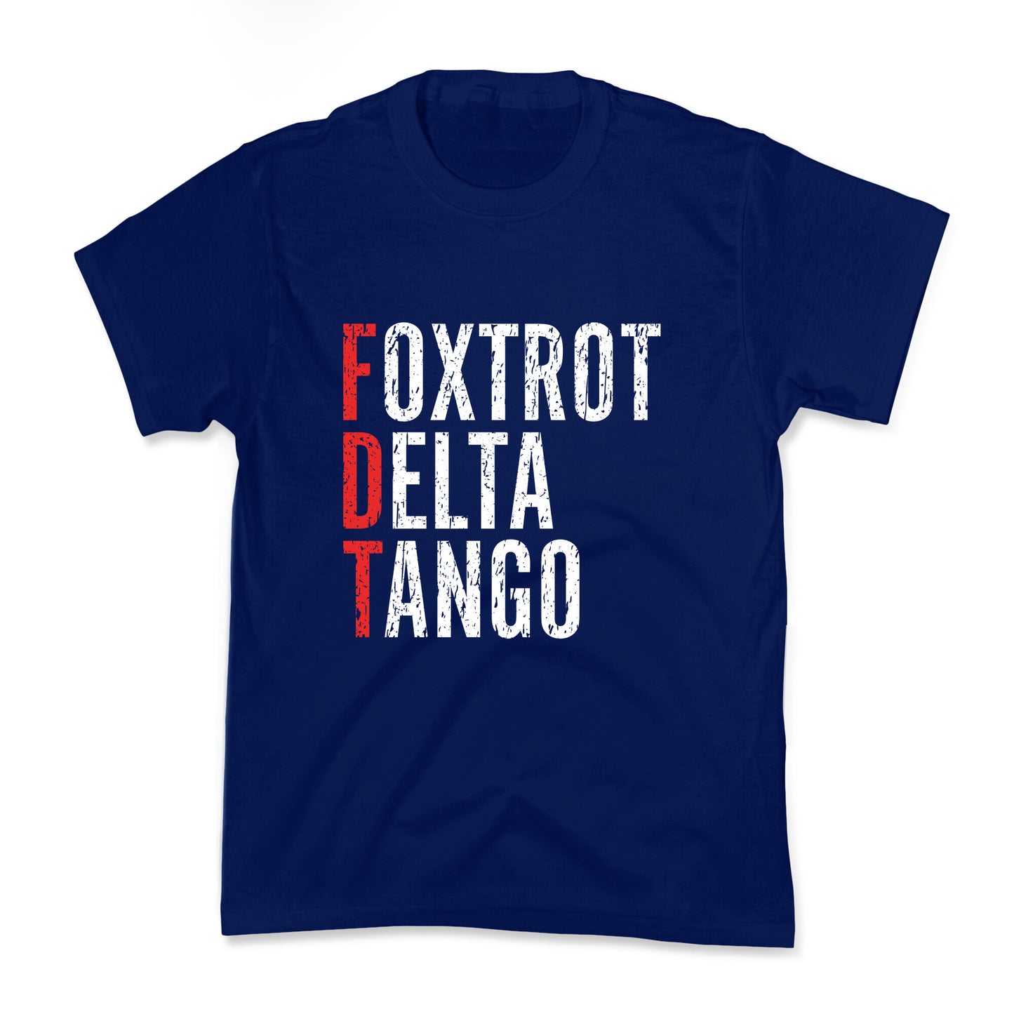 Foxtrot Delta Tango FDT Kids Tee