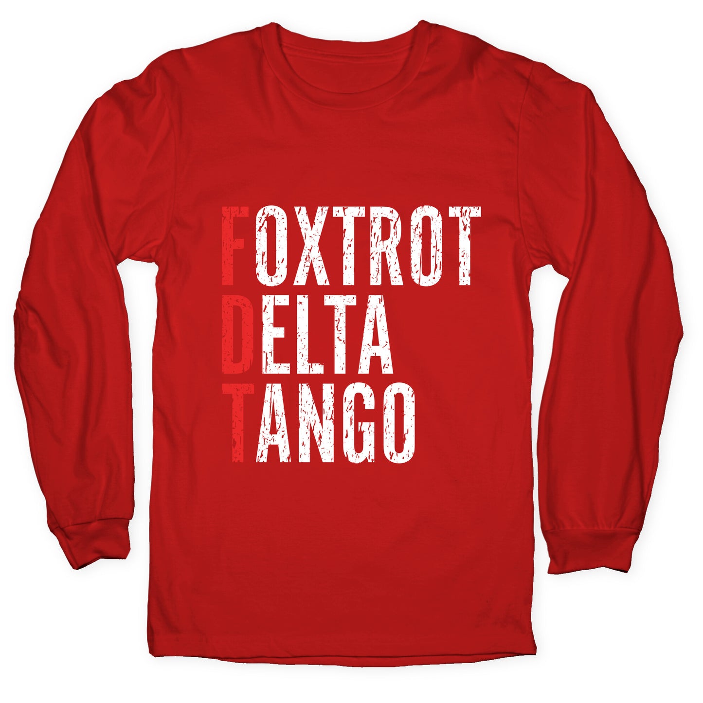 Foxtrot Delta Tango FDT Longsleeve Tee