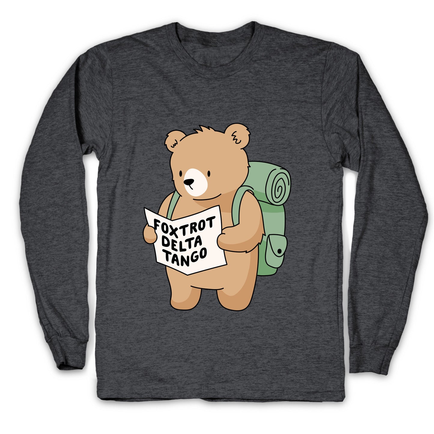 Foxtrot Delta Tango Bear Longsleeve Tee
