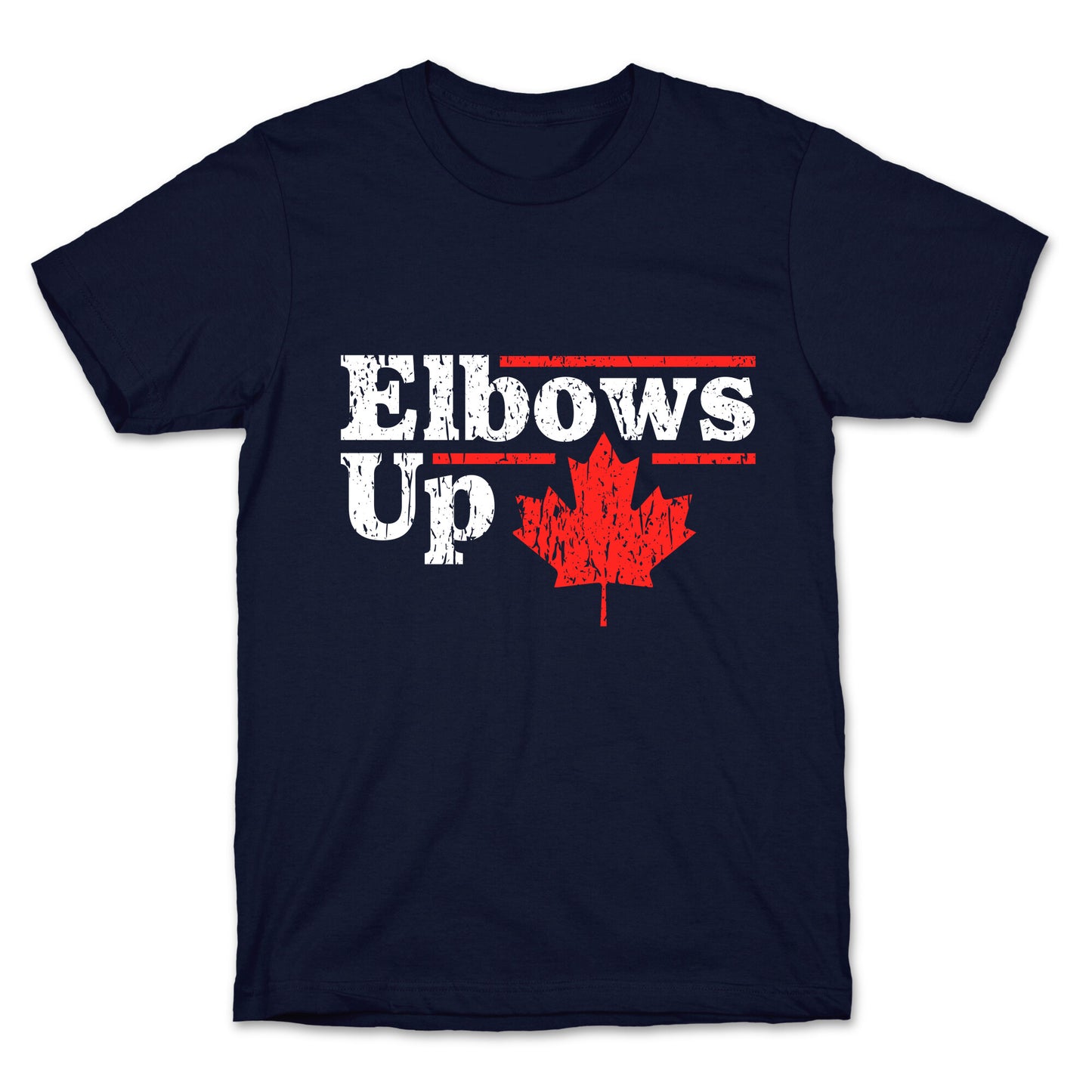 Elbows Up Canada Leaf T-Shirt