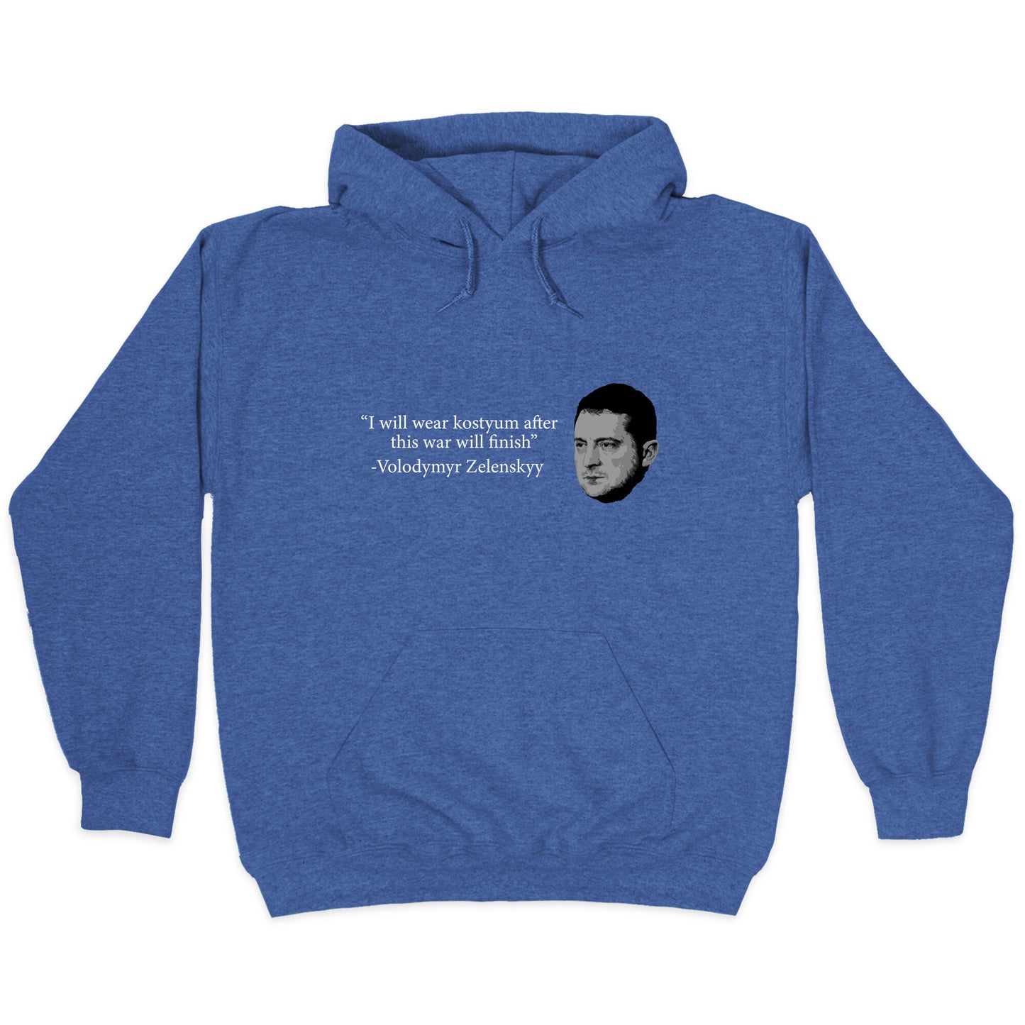Zelensky Trump Costume Quote Hoodie