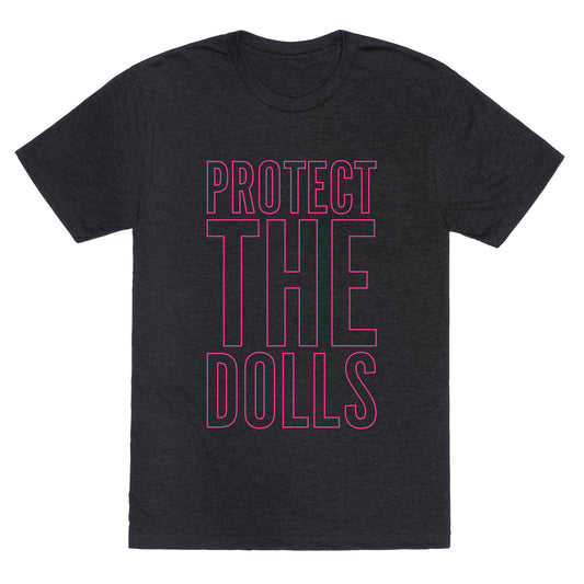 Protect The Dolls Trans Rights Unisex Triblend Tee