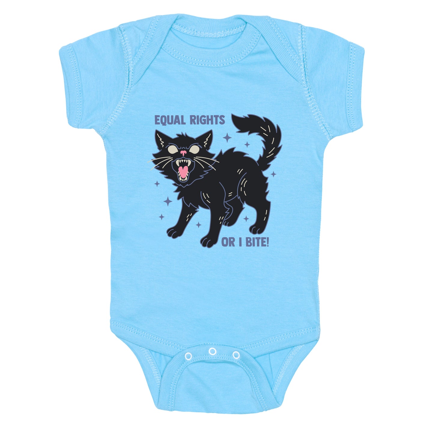 Equal Rights or I Bite Baby One-Piece