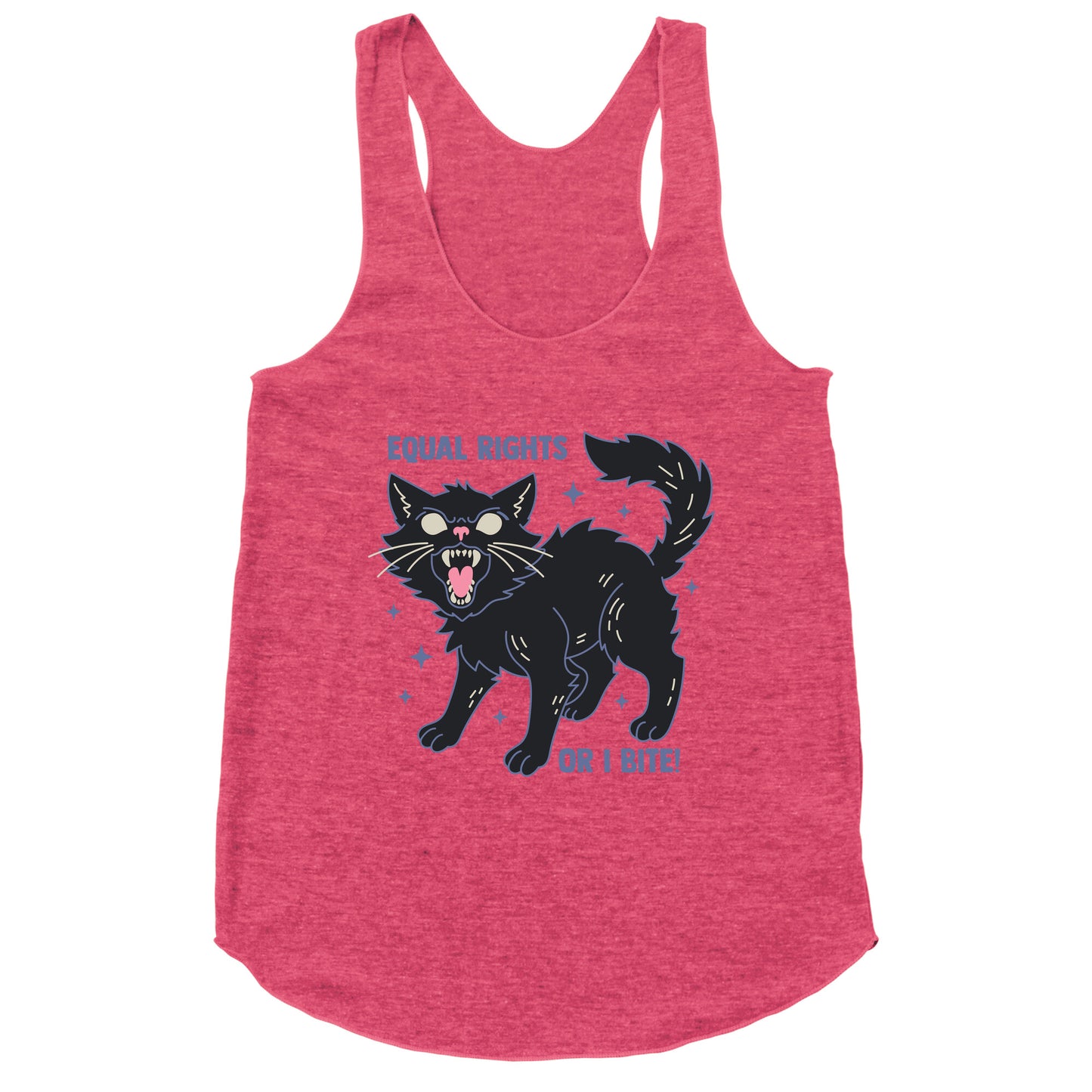 Equal Rights or I Bite Racerback Tank