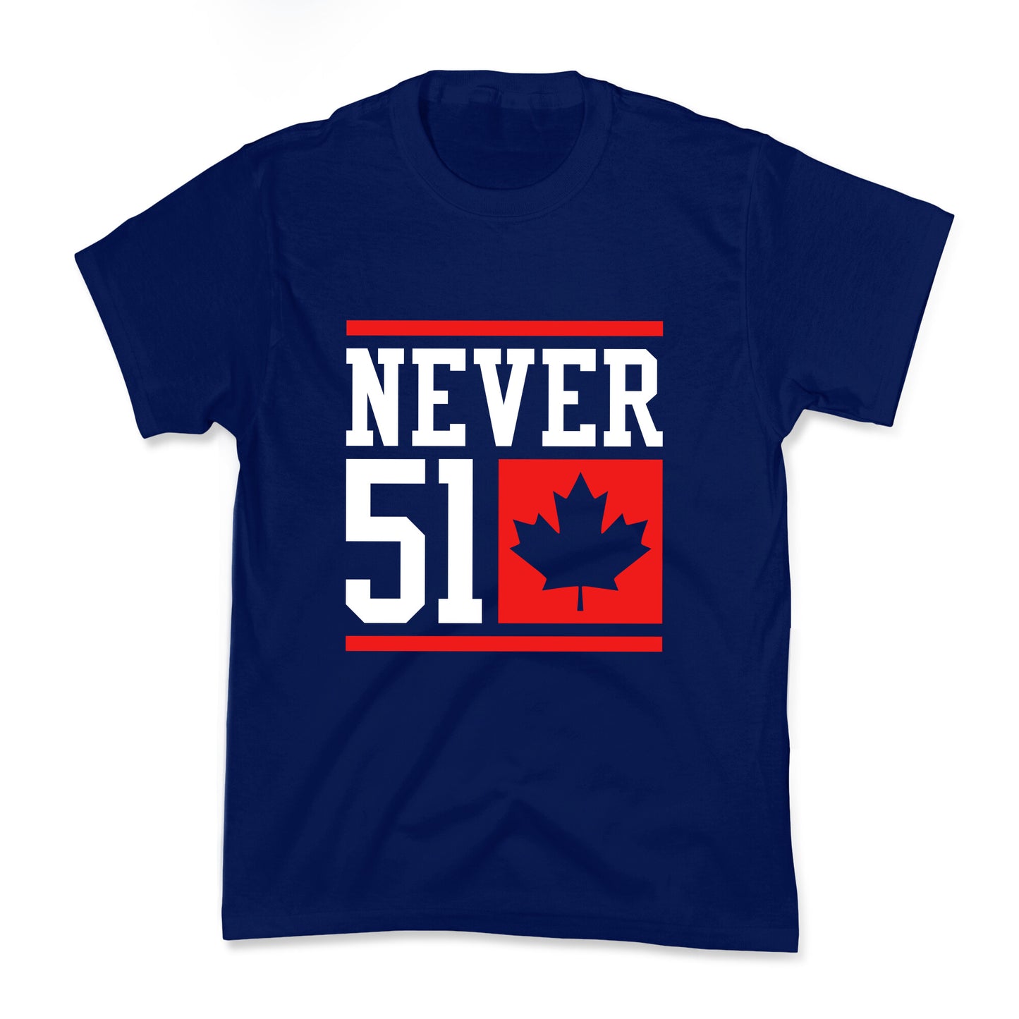 Never 51 Elbows Up Kids Tee