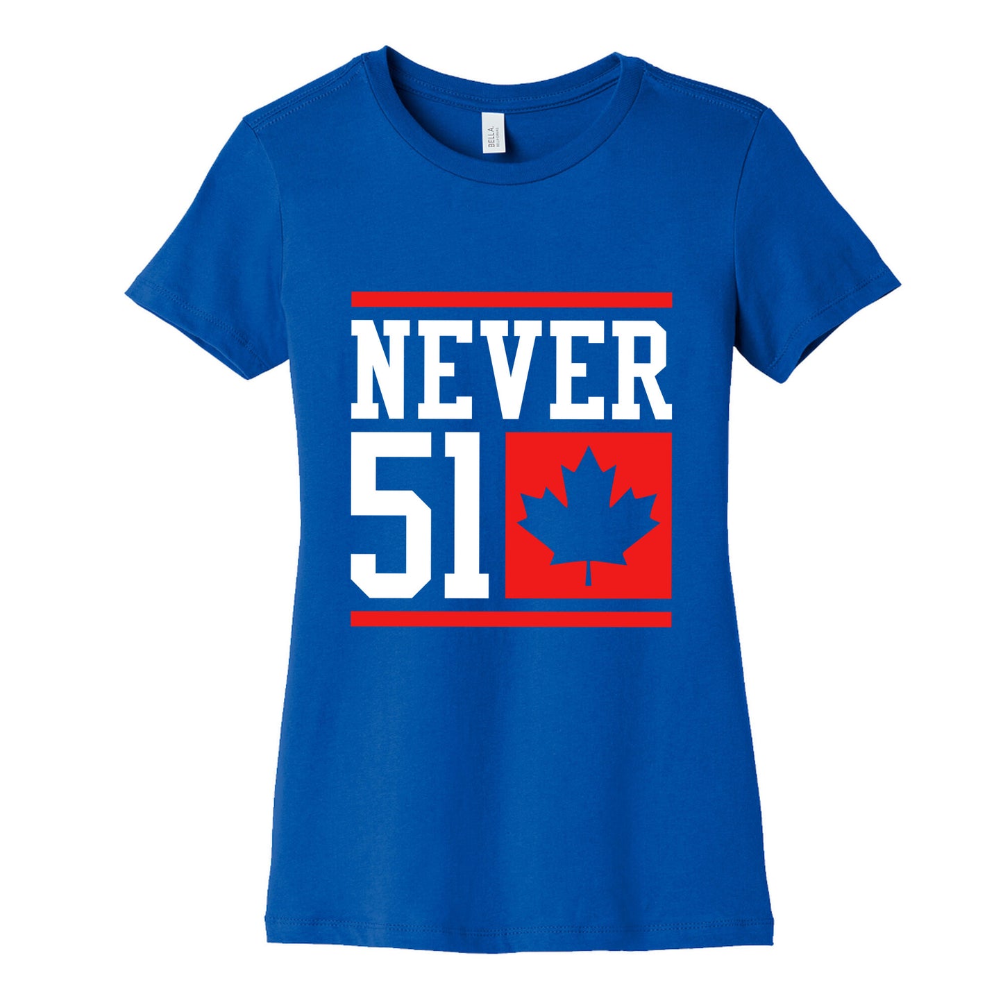 Never 51 Elbows Up Womens Cotton Tee