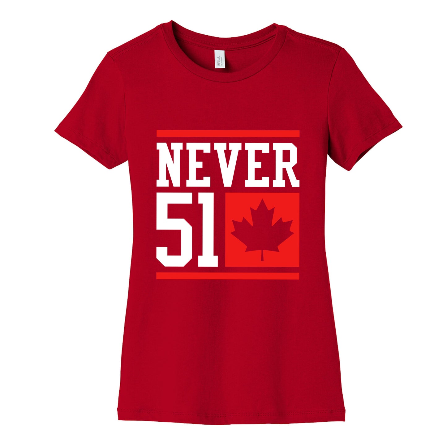 Never 51 Elbows Up Womens Cotton Tee