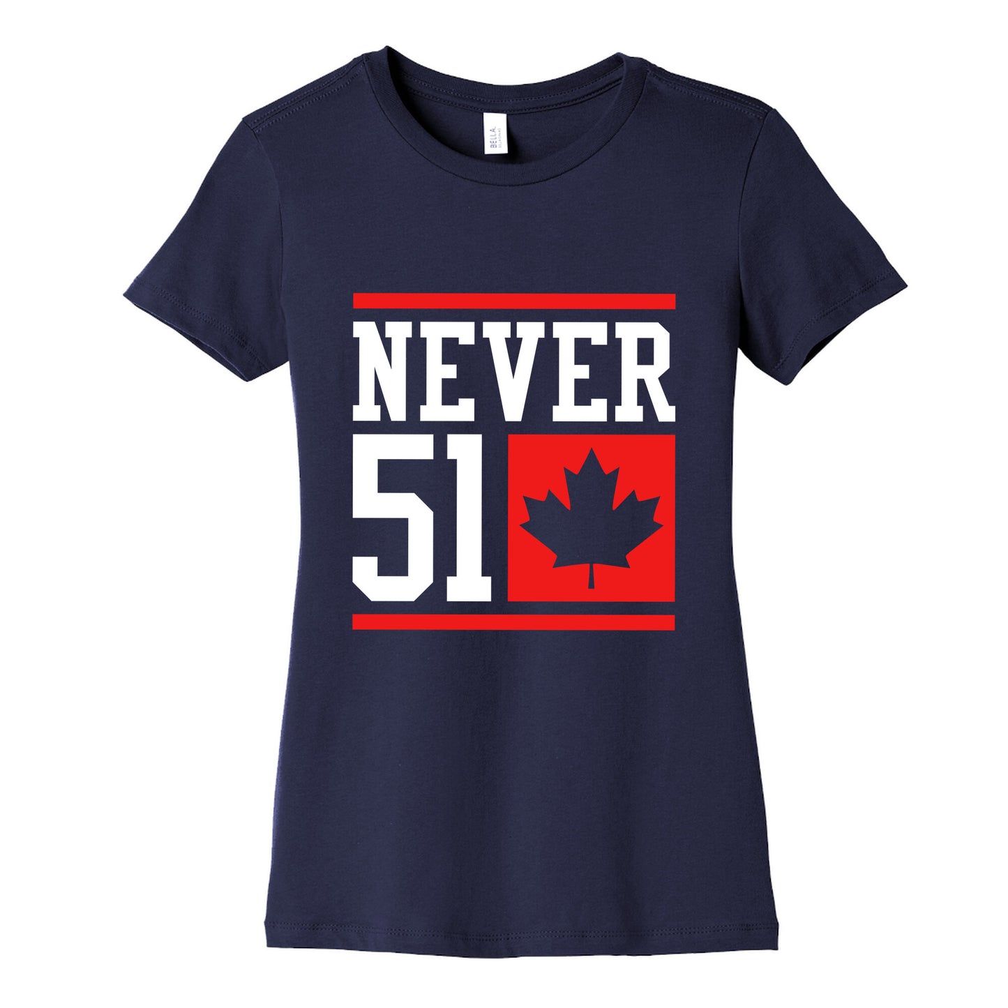 Never 51 Elbows Up Womens Cotton Tee