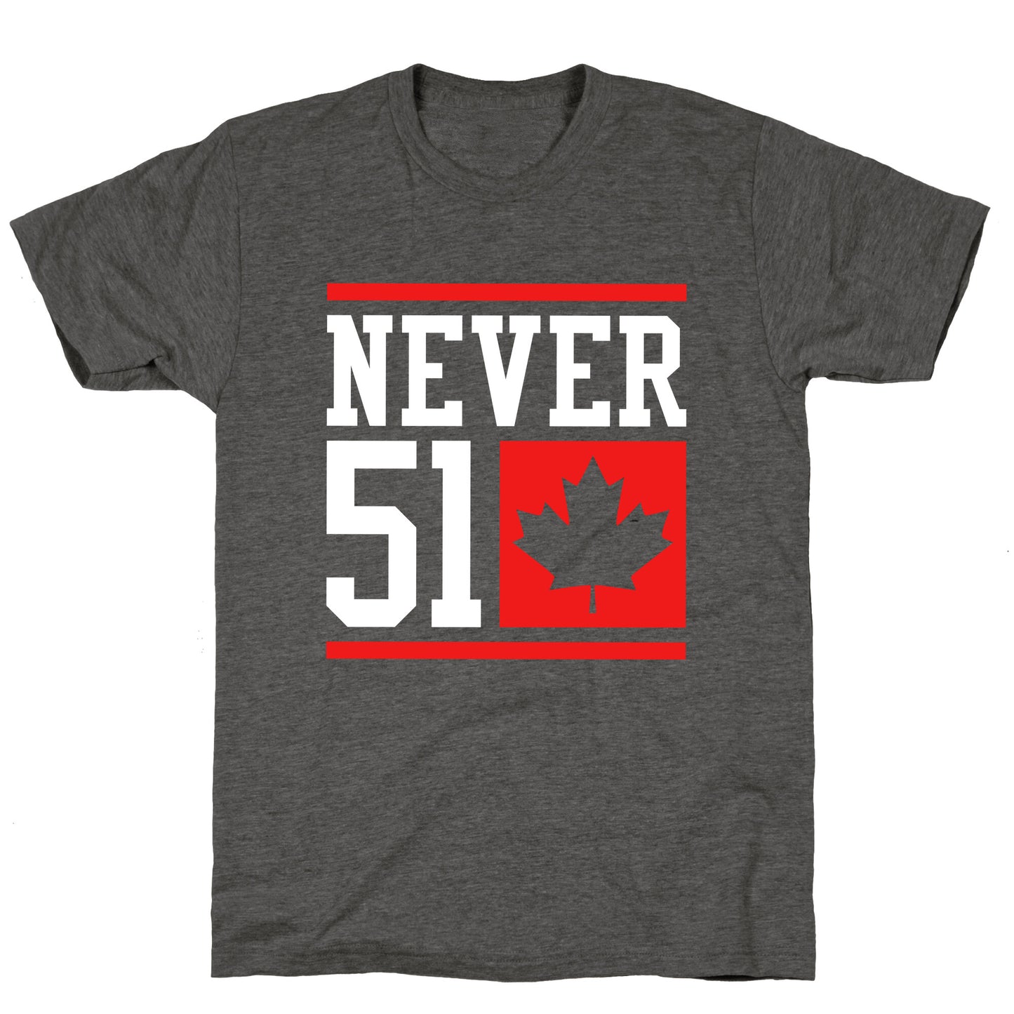 Never 51 Elbows Up Unisex Triblend Tee
