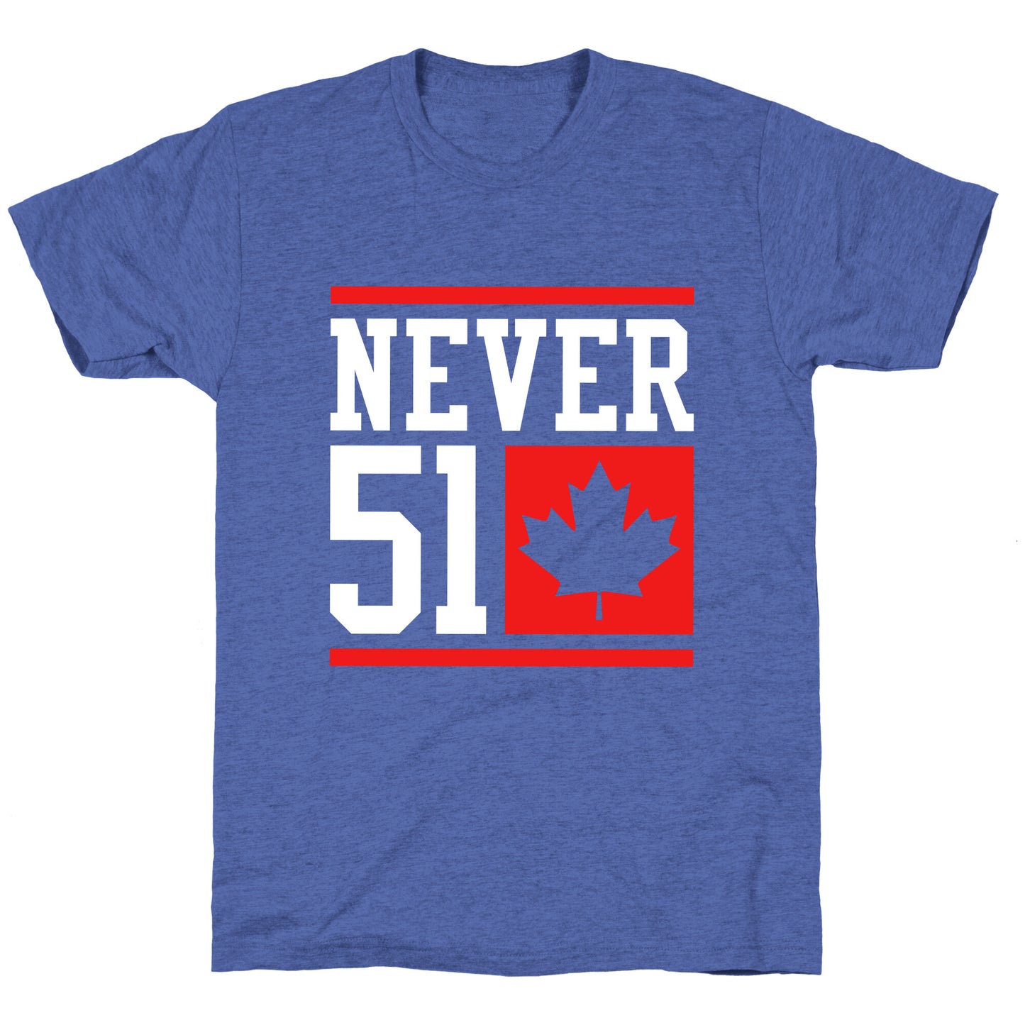 Never 51 Elbows Up Unisex Triblend Tee