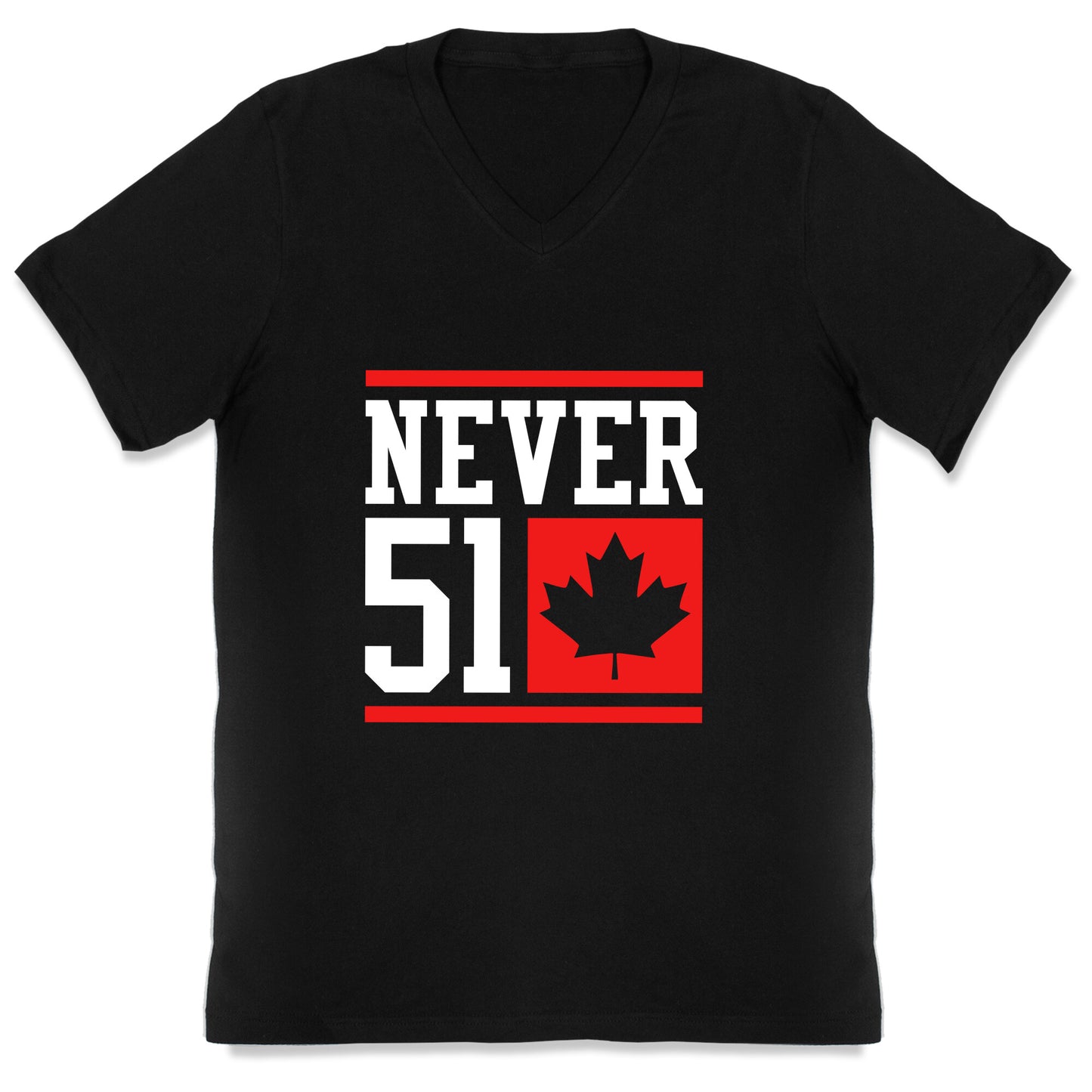 Never 51 Elbows Up V-Neck