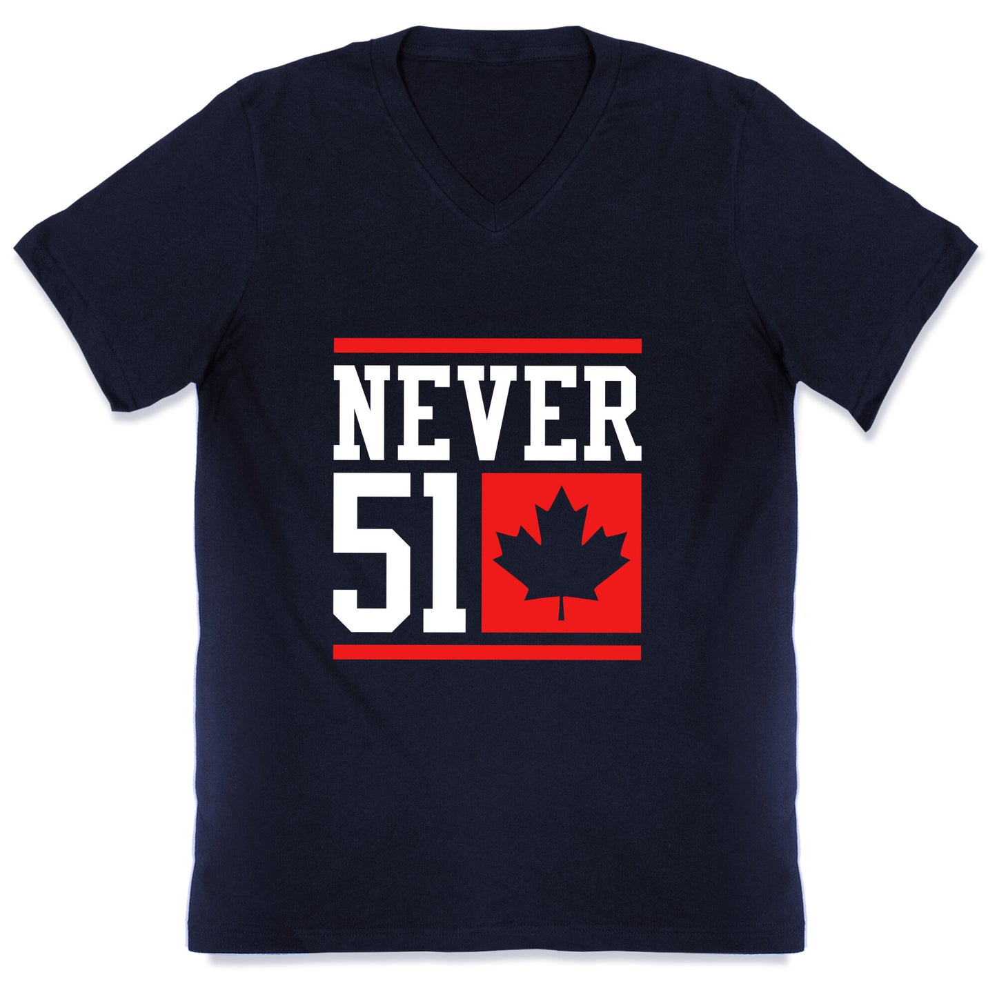 Never 51 Elbows Up V-Neck