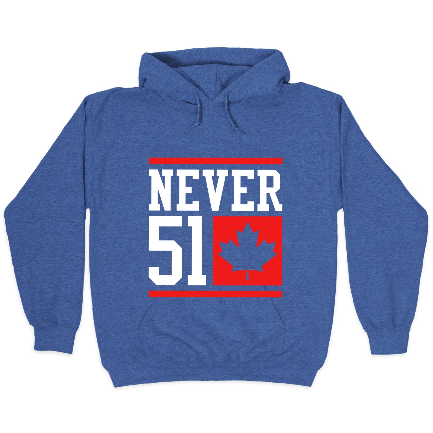 Never 51 Elbows Up Hoodie