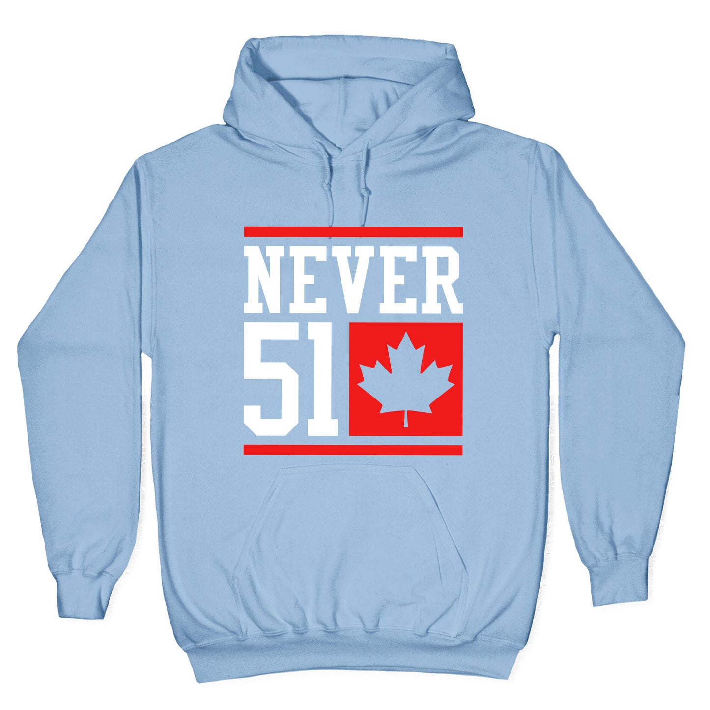 Never 51 Elbows Up Hoodie