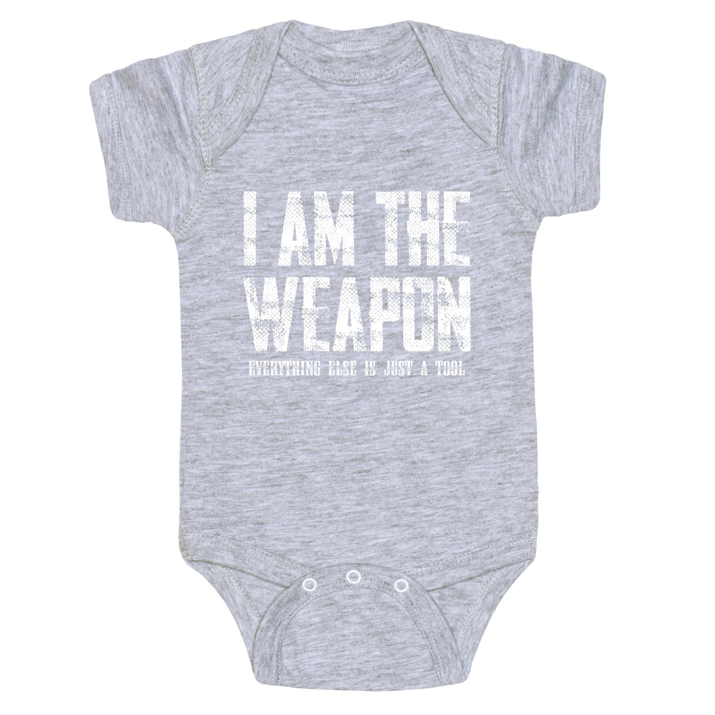 I Am The Weapon Baby One-Piece