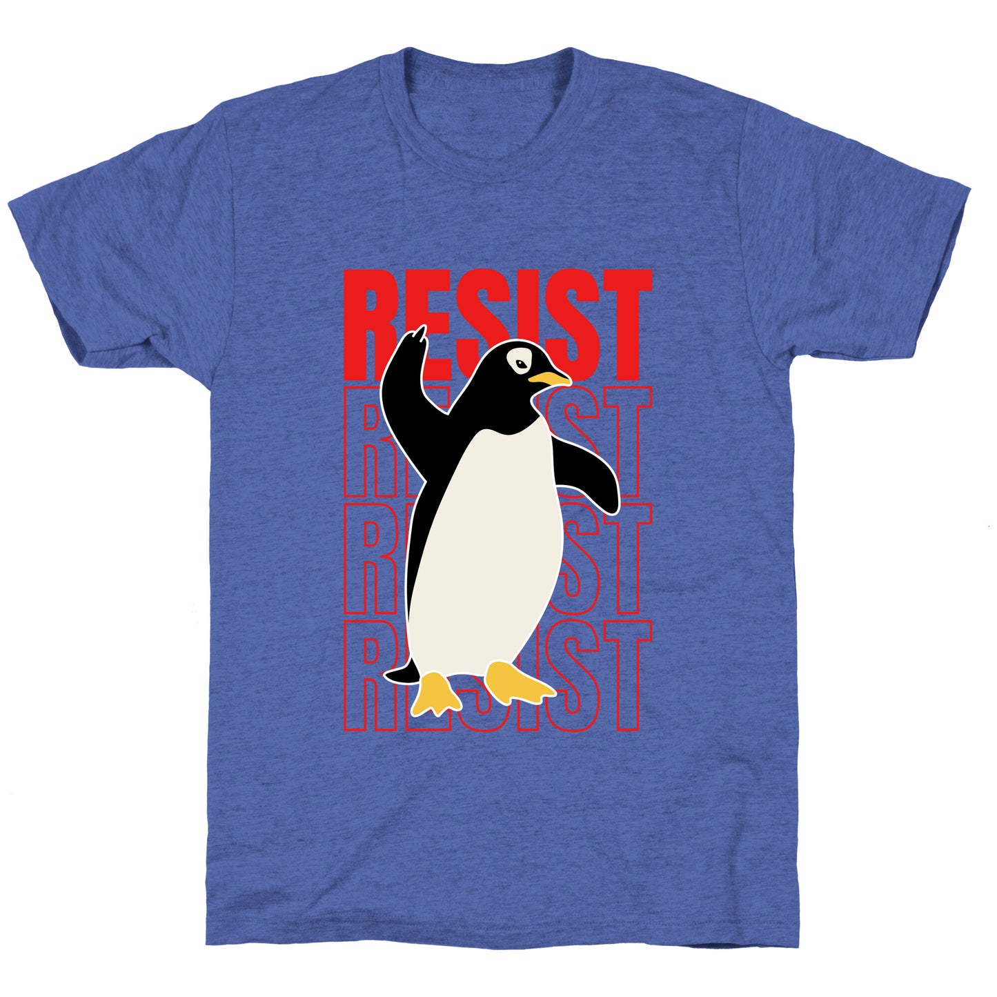 Penguin Resist Unisex Triblend Tee