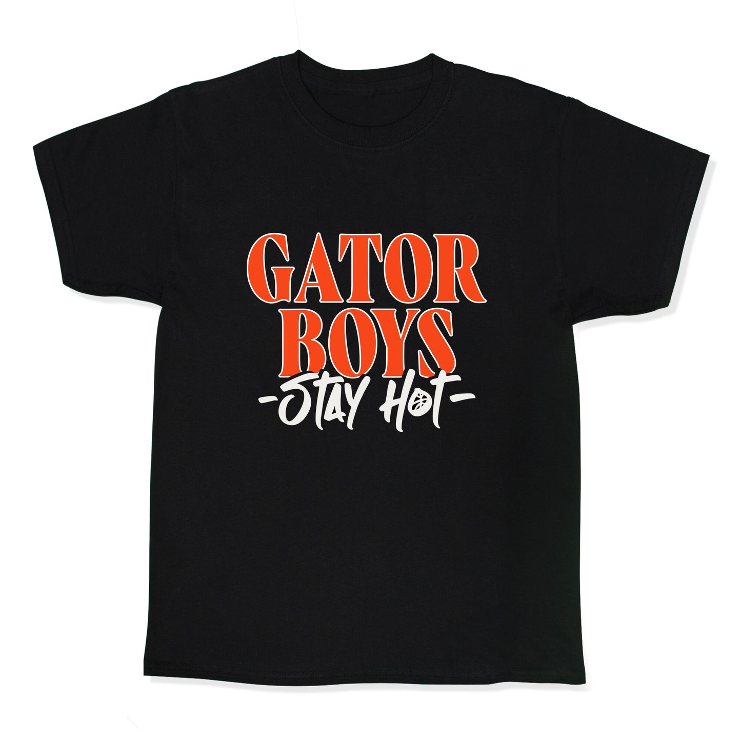 Gator Boys Stay Hot Florida Basketball Kids Tee