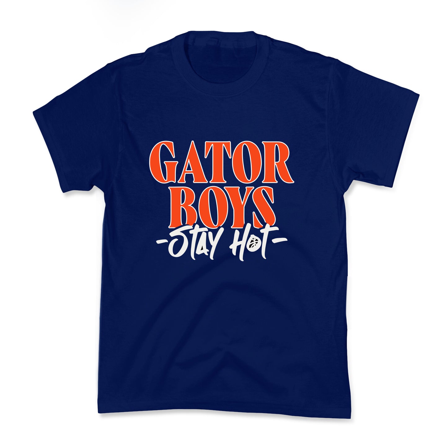 Gator Boys Stay Hot Florida Basketball Kids Tee