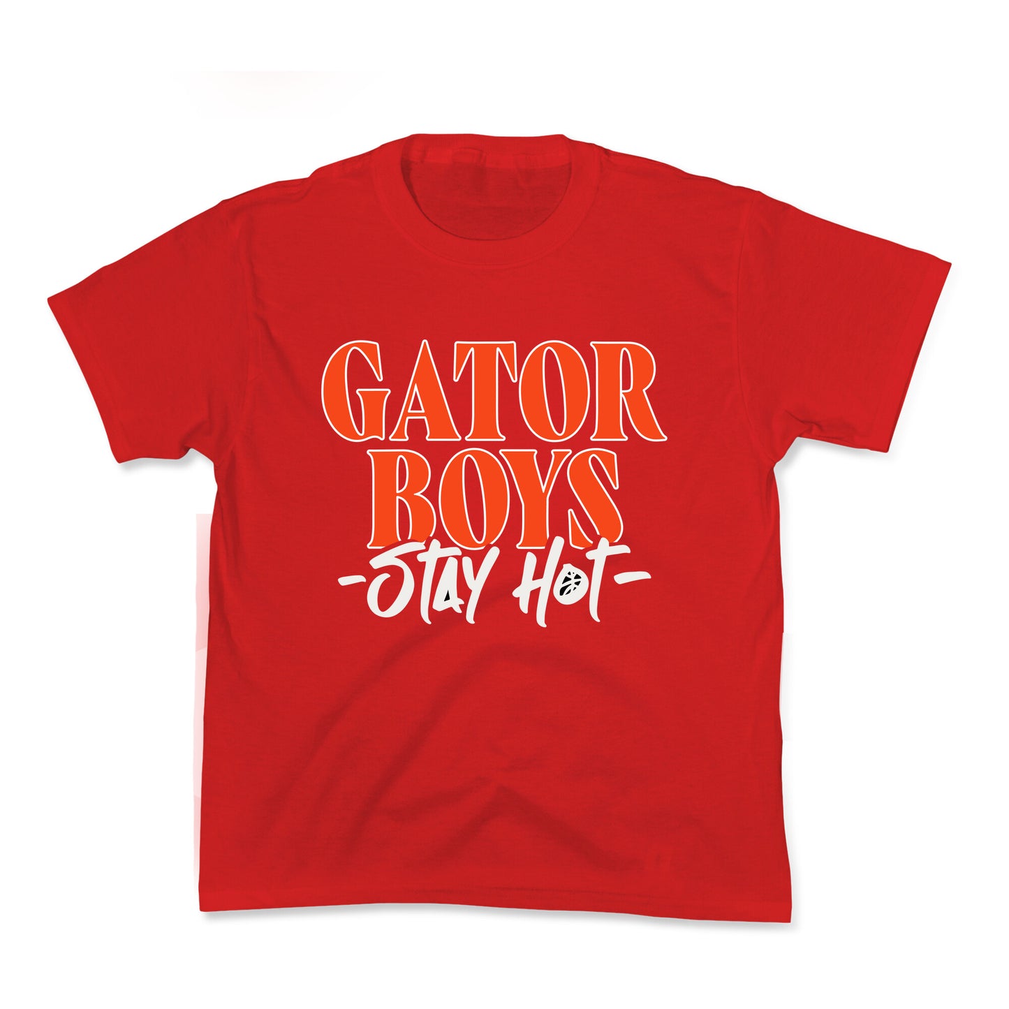 Gator Boys Stay Hot Florida Basketball Kids Tee