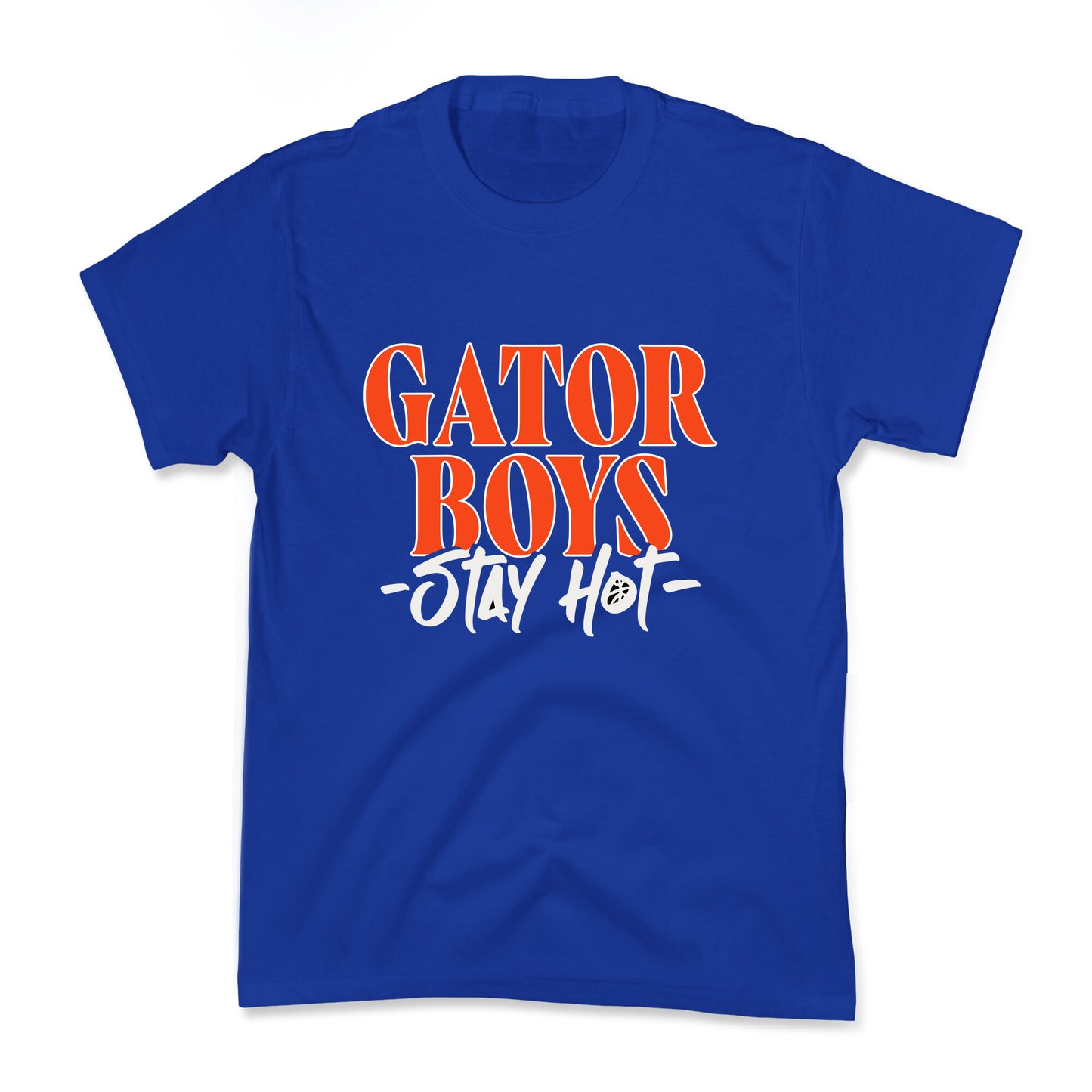 Gator Boys Stay Hot Florida Basketball Kids Tee