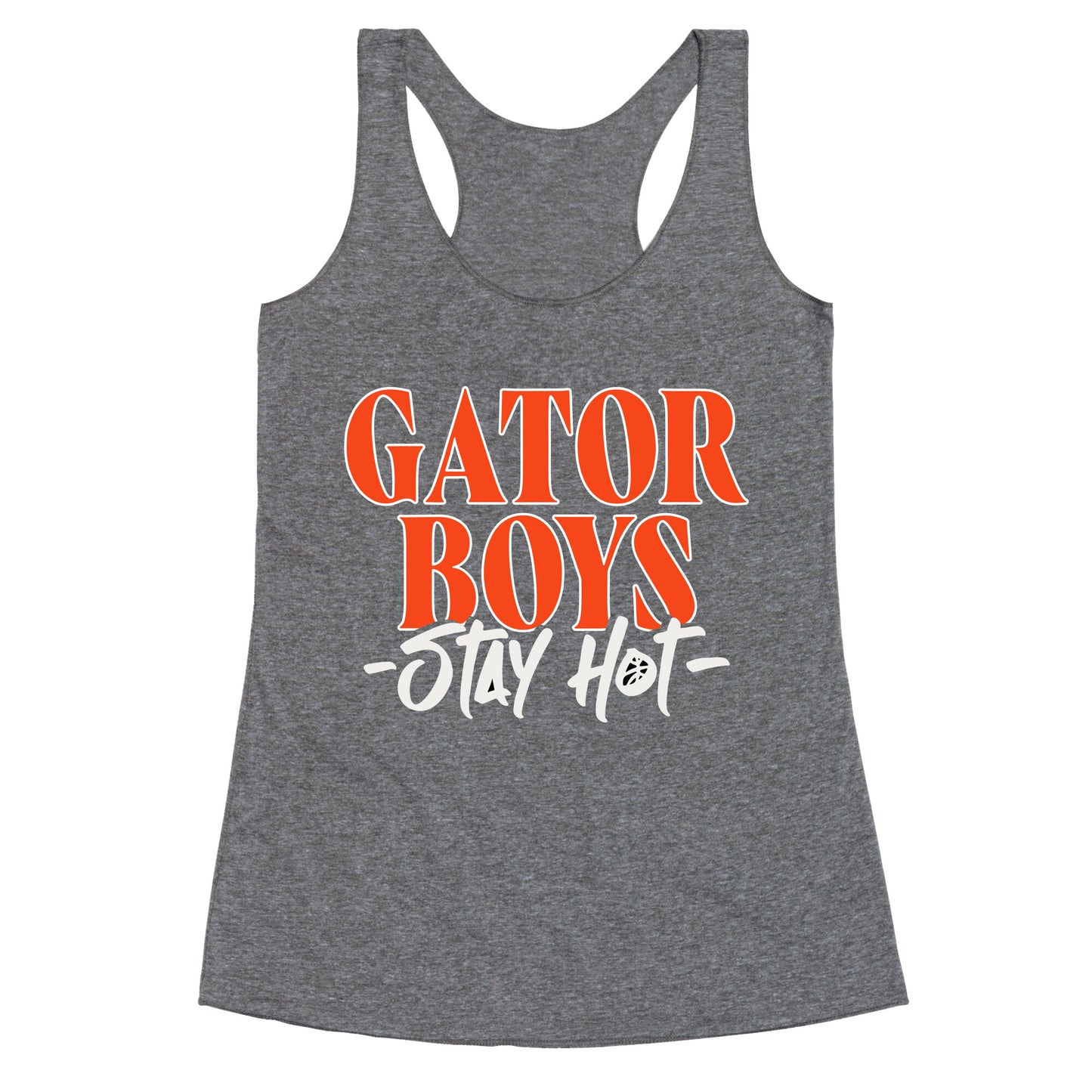 Gator Boys Stay Hot Florida Basketball Racerback Tank