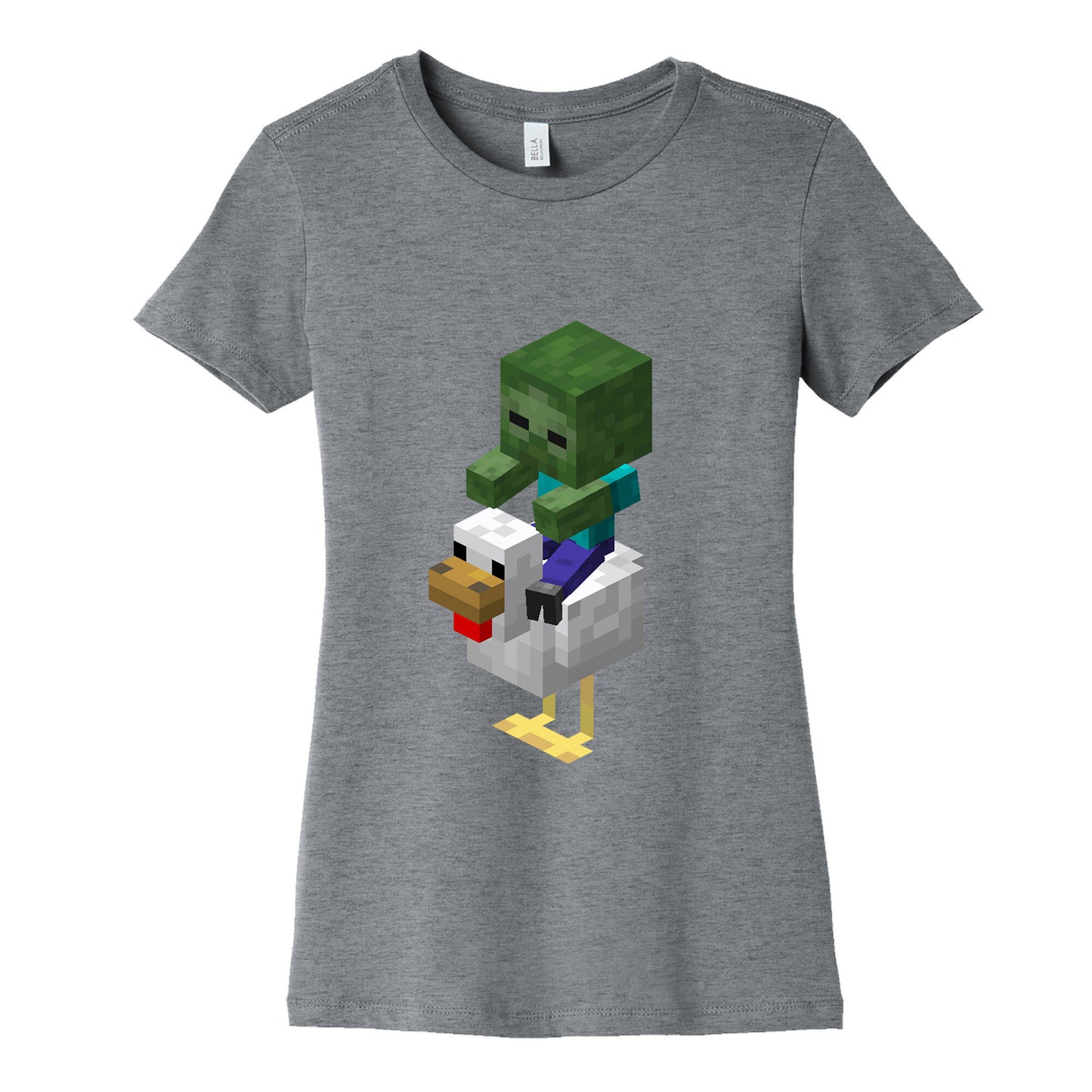 Chicken Jockey Womens Cotton Tee