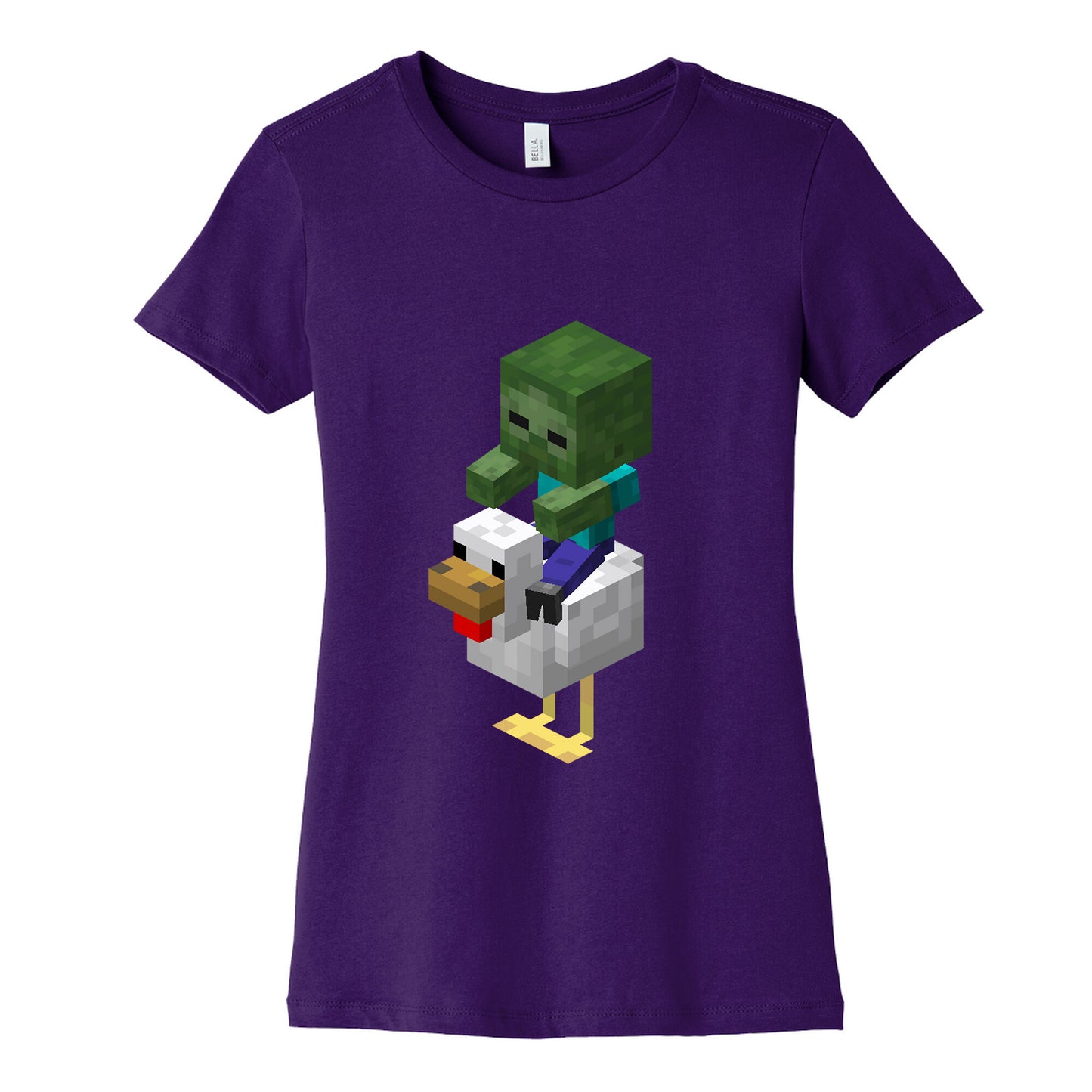 Chicken Jockey Womens Cotton Tee