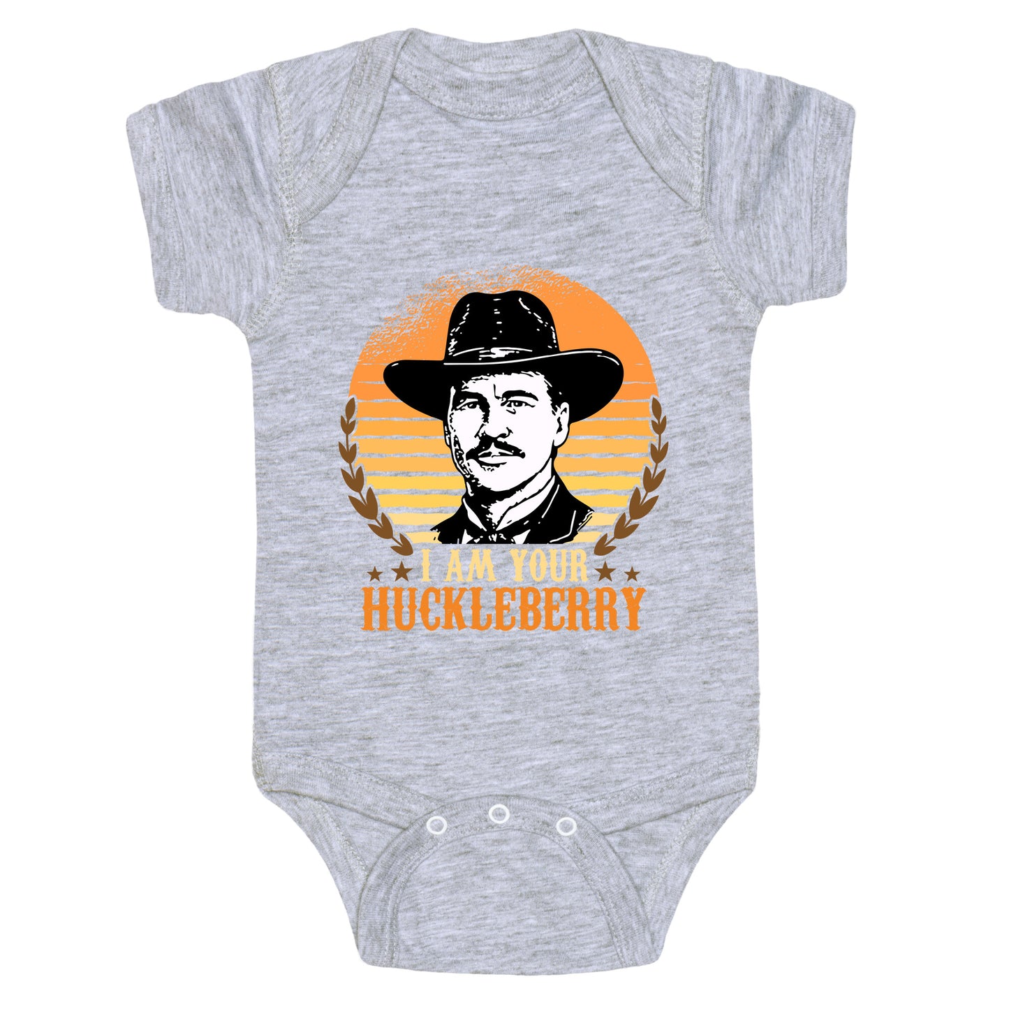 Im Your Huckleberry Baby One-Piece